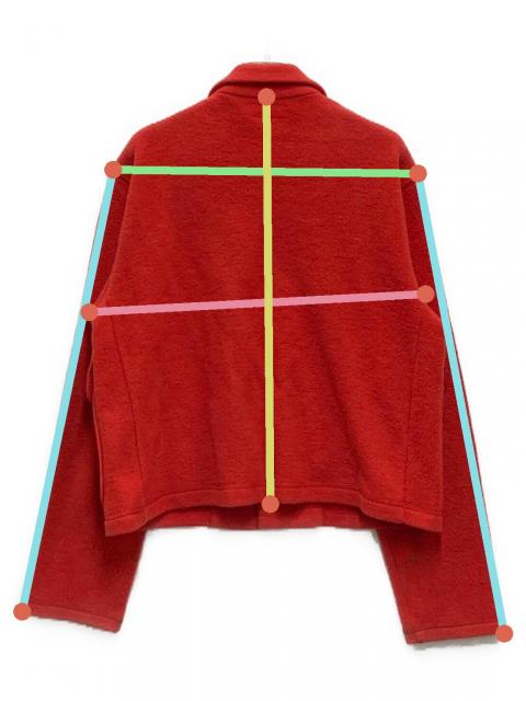 中古・古着通販】YOHJI YAMAMOTO (ヨウジヤマモト) ウール シャツ
