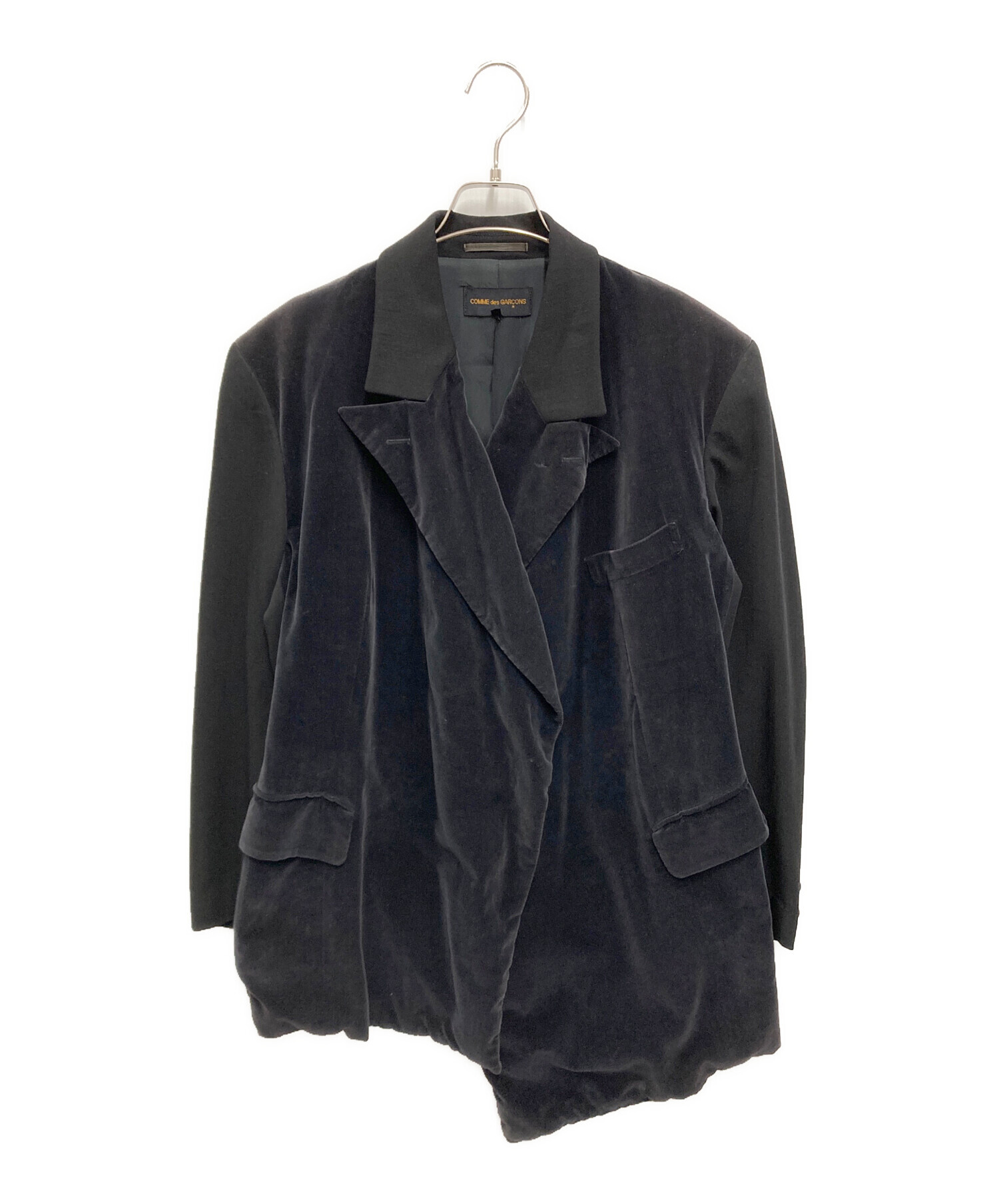 中古・古着通販】COMME des GARCONS (コムデギャルソン) ベロア切替