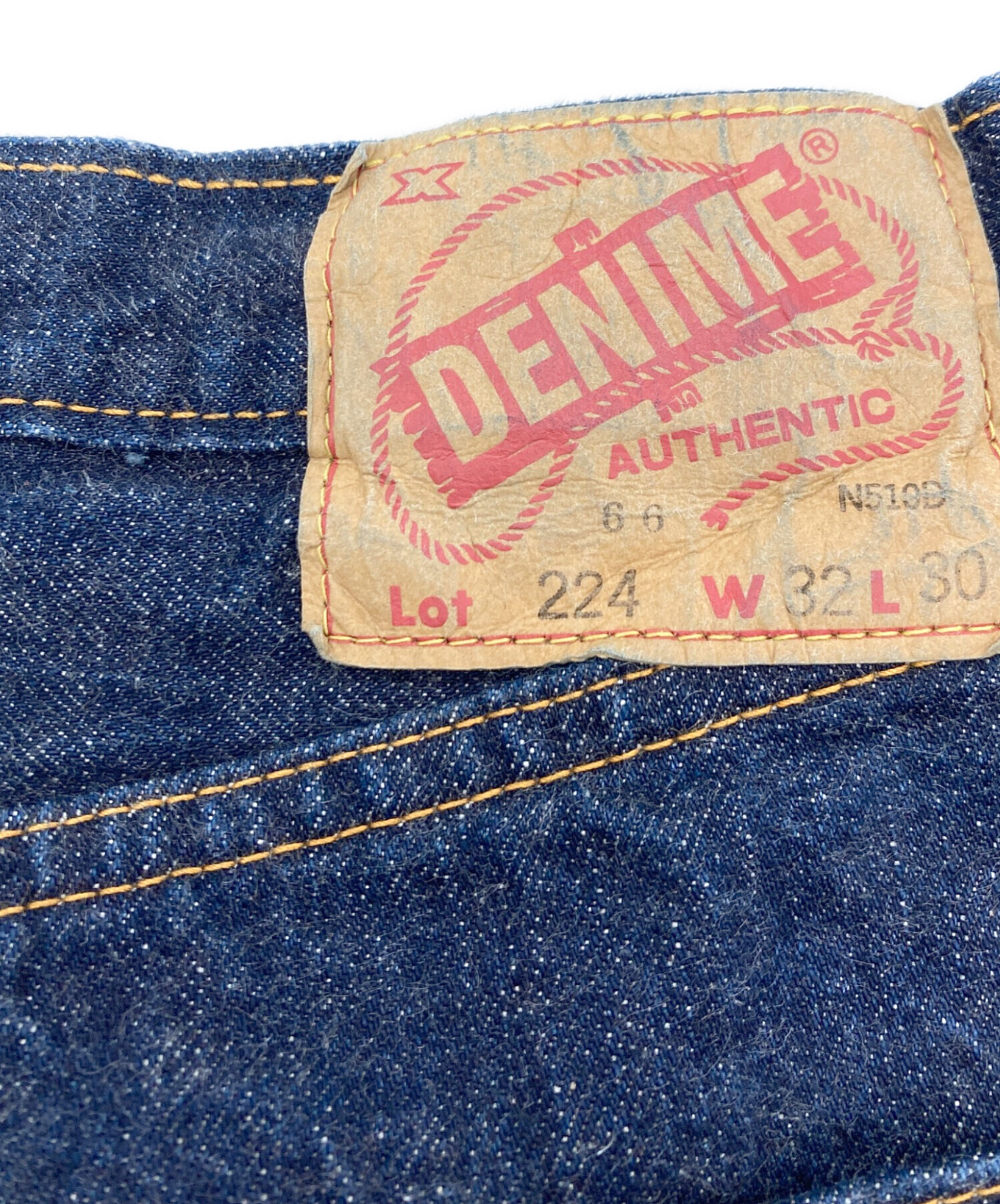 中古・古着通販】DENIME (ドゥニーム) セルビッチデニムパンツ