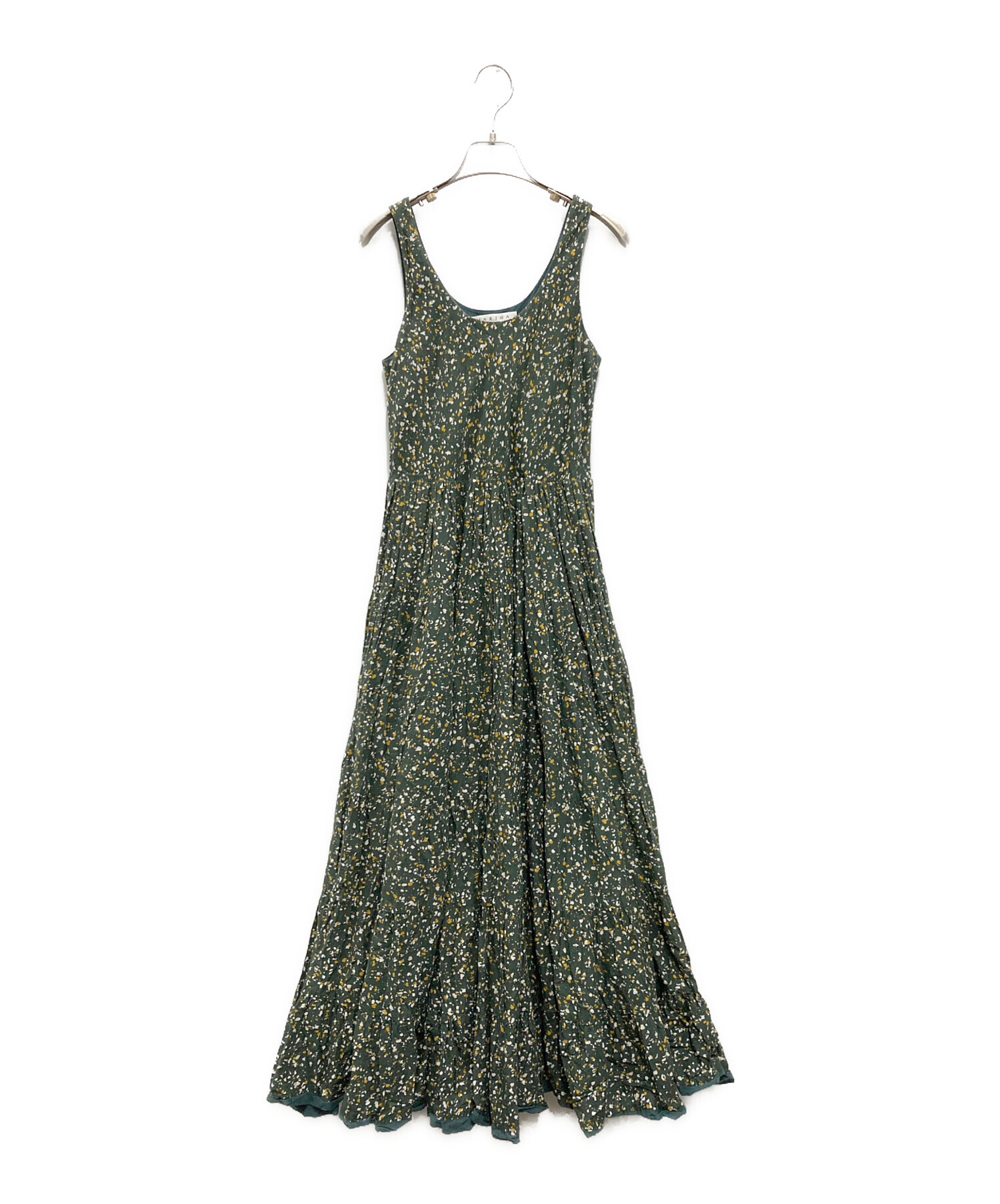 MARIHA マリハ　草の虹のドレス　ロングワンピース　ミントグリーン 中古・古着通販】MARIHA (マリハ) 草原の虹のドレス グリーン サイズ