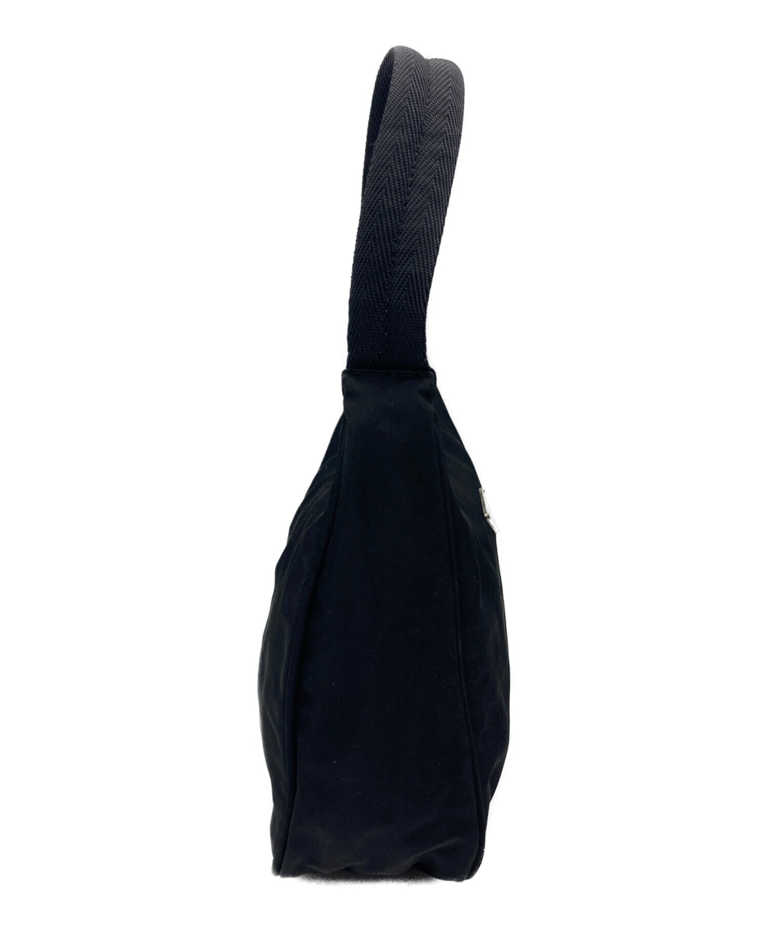中古・古着通販】PRADA (プラダ) ナイロンミニバッグ ブラック