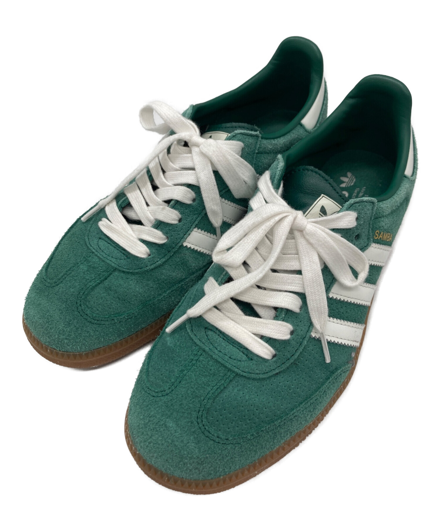 中古・古着通販】adidas (アディダス) SAMBA OG グリーン サイズ:24.5