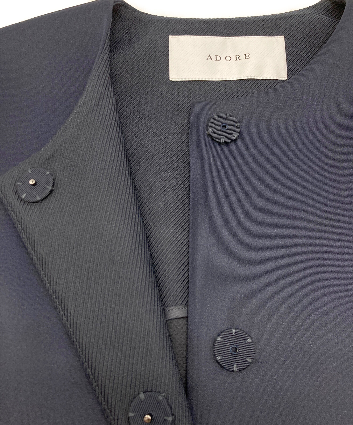 中古・古着通販】ADORE (アドーア) ジャージーボンディングジレ 
