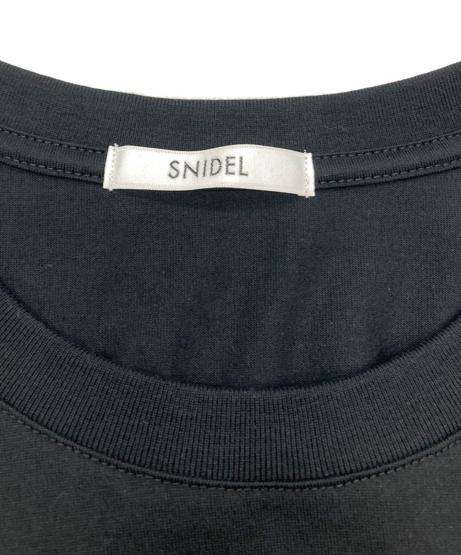 中古・古着通販】Snidel (スナイデル) リボンドッキングTシャツ