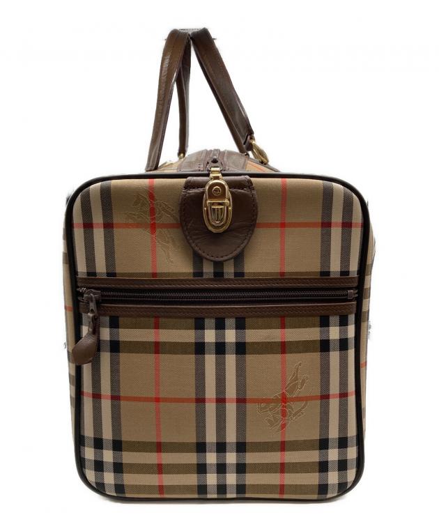 中古・古着通販】Burberry's (バーバリーズ) ノバチェックボストン