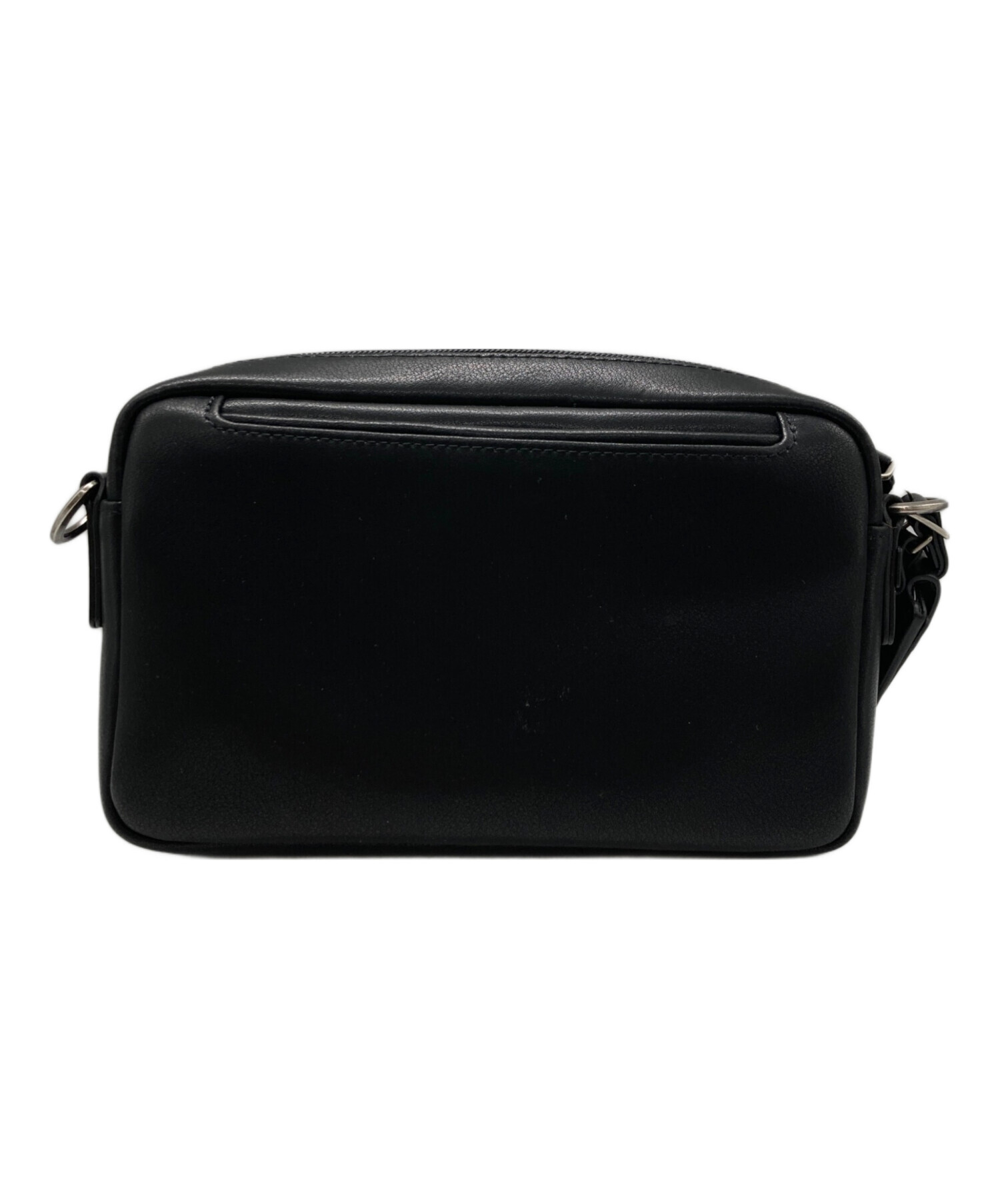 中古・古着通販】TUMI (トゥミ) Area Crossbody Leather Bag ブラック