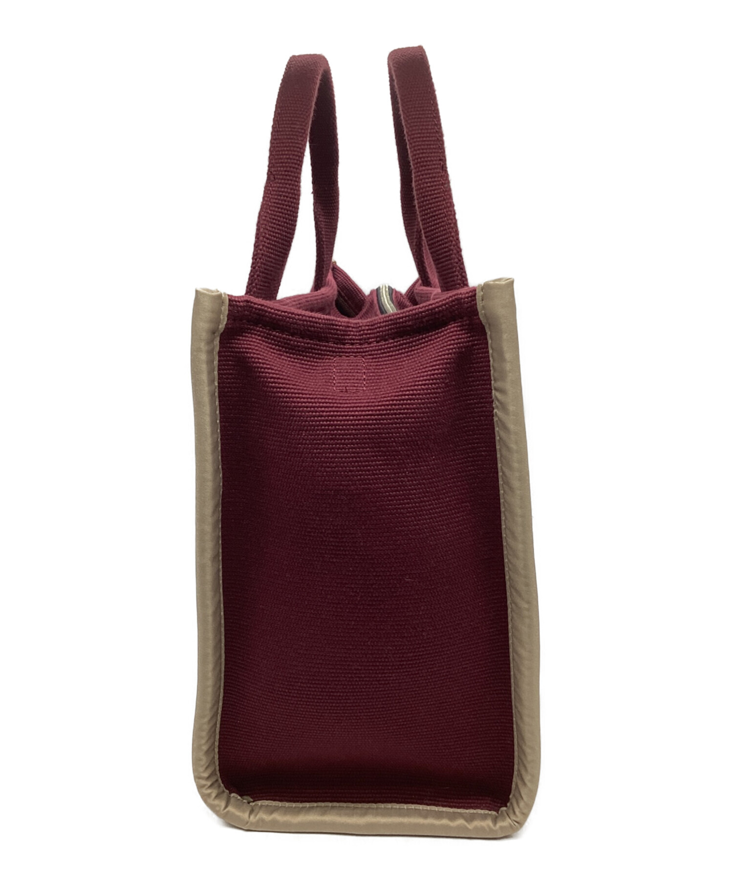 マークバイマークジェイコブス CLASSIC Q 2wayハンドバッグ ボルドー 中古・古着通販】MARC JACOBS (マークジェイコブス) ザ ジャカード