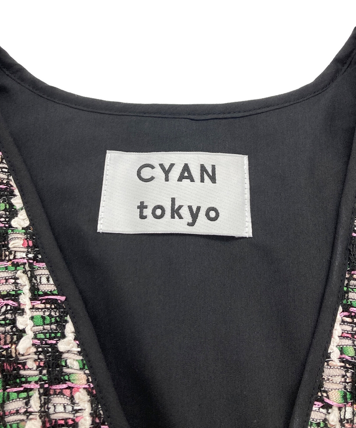 中古・古着通販】CYAN TOKYO (シアン トーキョー) バックオーバー