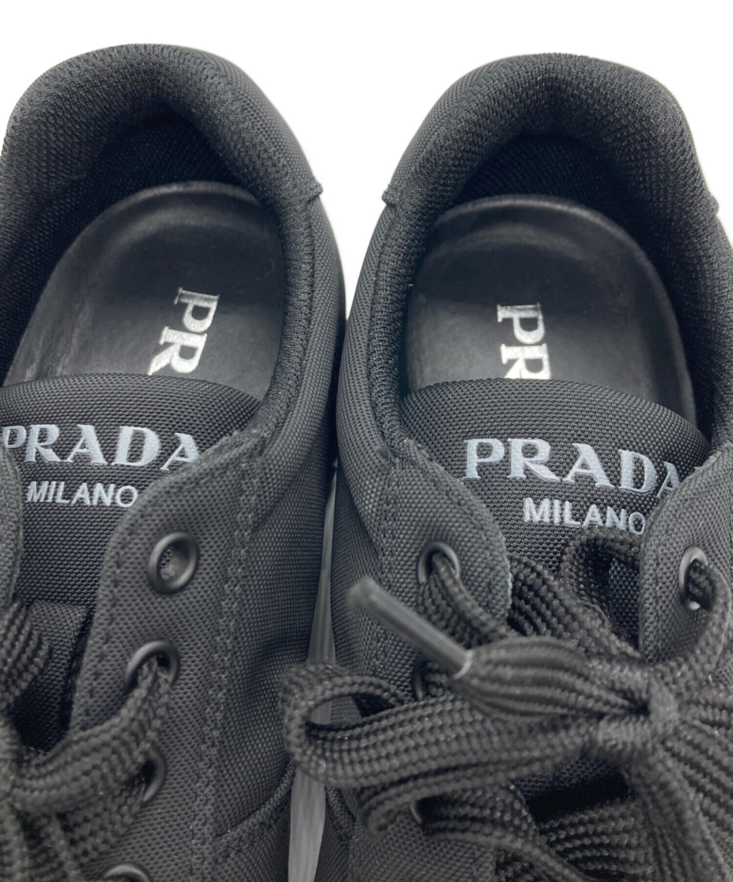 中古・古着通販】PRADA (プラダ) RE-NYLON ローカットスニーカー