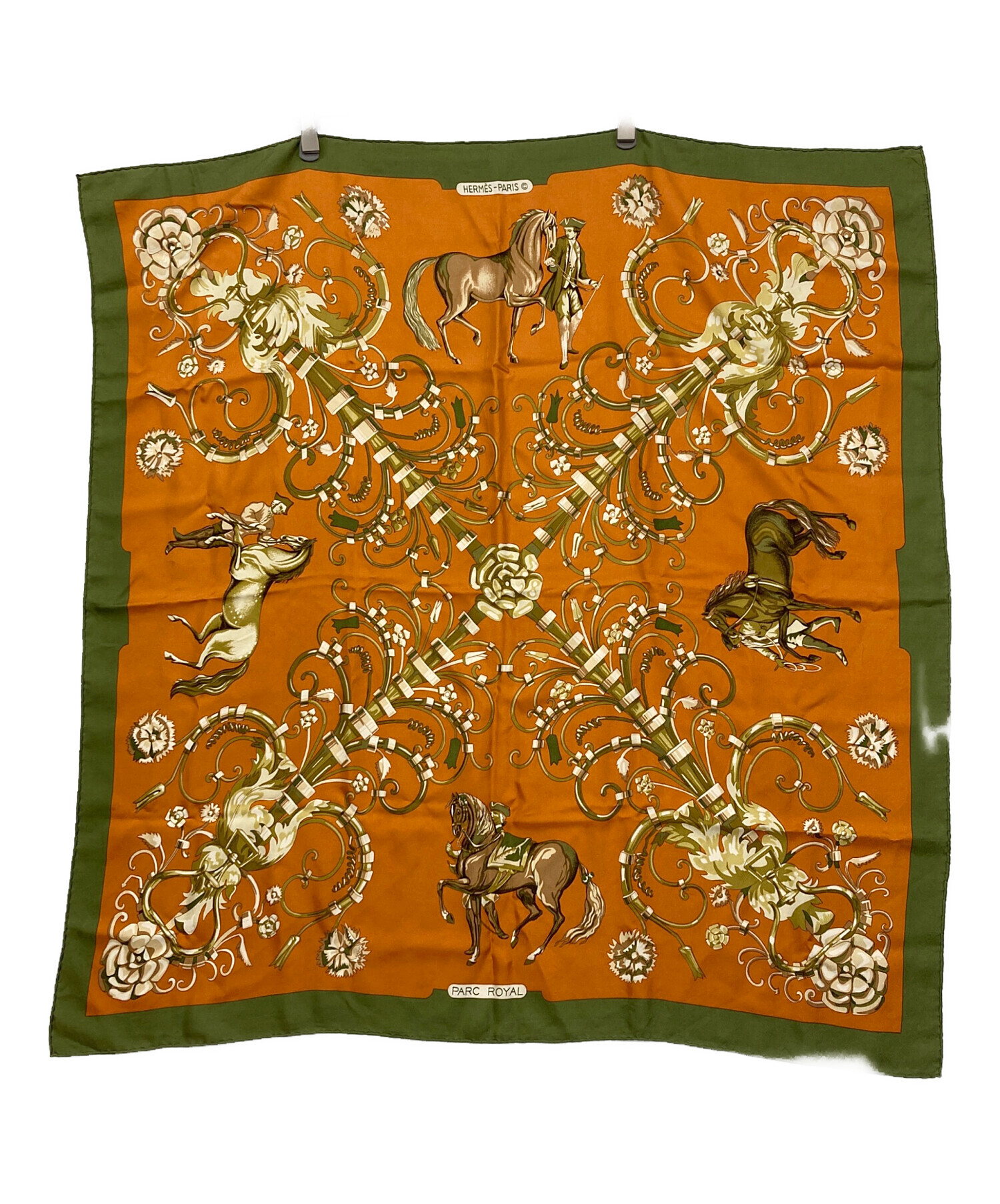 中古・古着通販】HERMES (エルメス) Parc Royal オレンジ｜ブランド