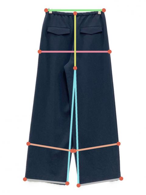 中古・古着通販】theory (セオリー) Admiral Crepe Pleated Pant