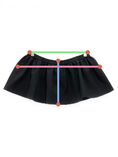 中古・古着通販】Curensology (カレンソロジー) 2WAY ミニスカート