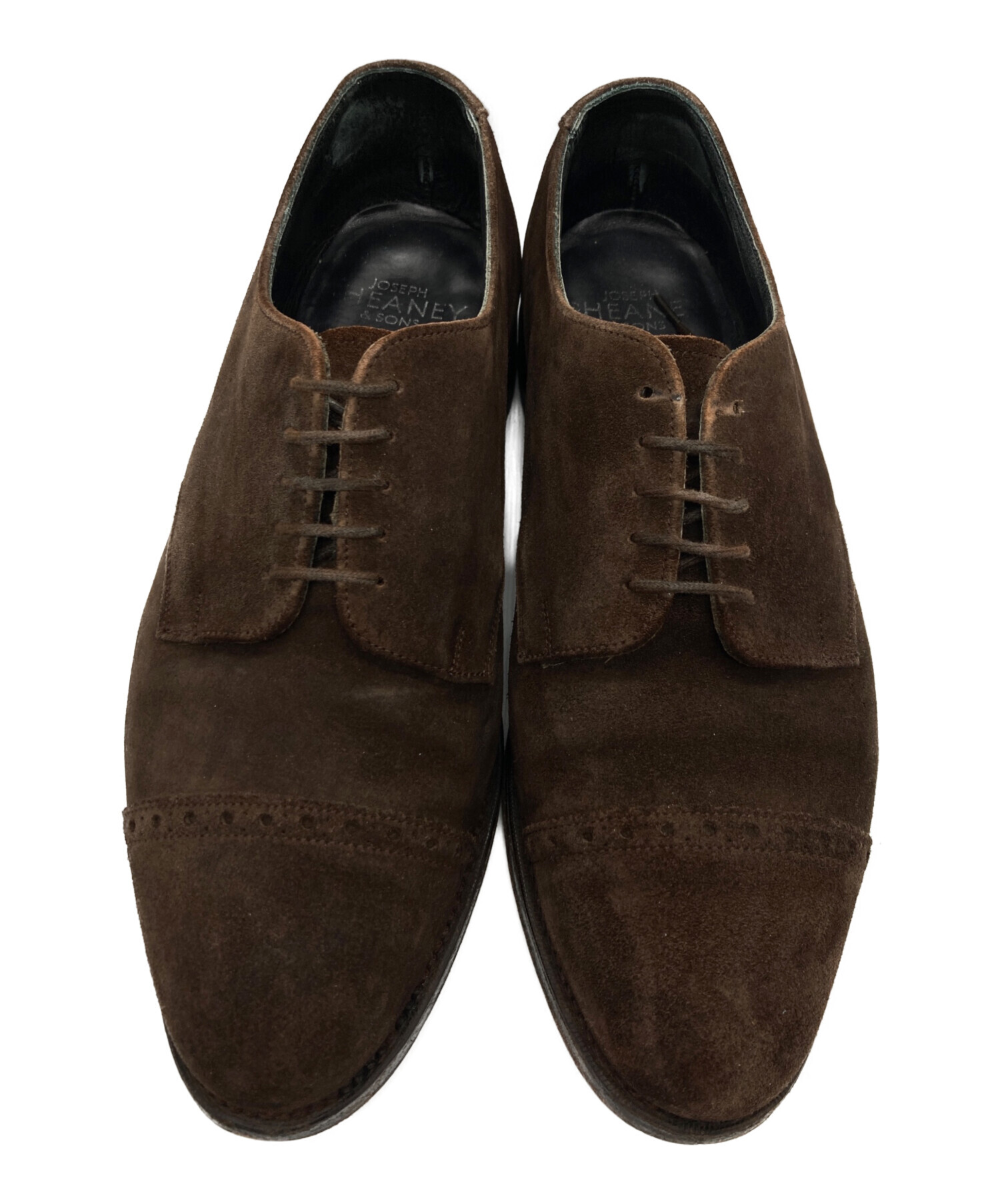 中古・古着通販】CHEANEY (チーニー) スウェードストレートチップ