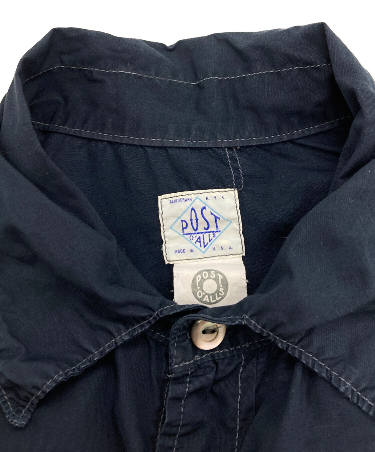 中古・古着通販】POST O'ALLS (ポストオーバーオールズ) タフタシャツ