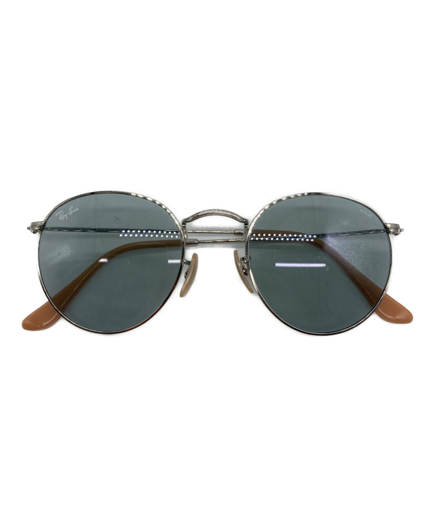 中古・古着通販】RAY-BAN (レイバン) ROUND METAL シルバー サイズ:50