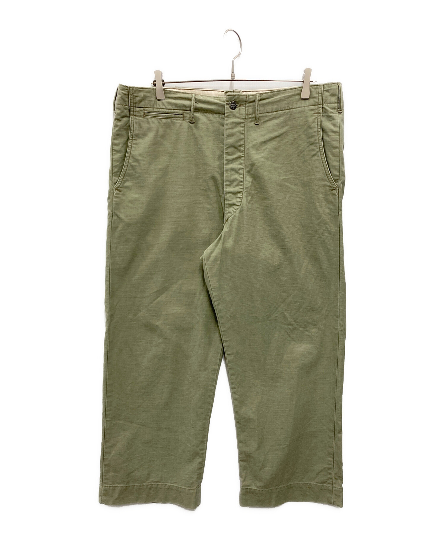 RRL US STANDARD CHINO チノ ミリタリー 34 オリーブ 中古・古着通販】RRL (ダブルアールエル) U.S. STANDARD CHINO
