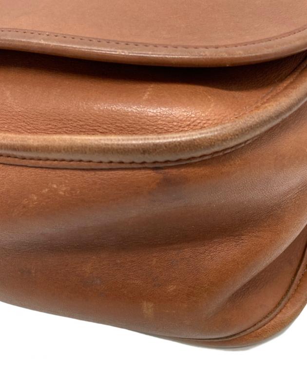 中古・古着通販】COACH (コーチ) 【古着】レザーショルダーバッグ