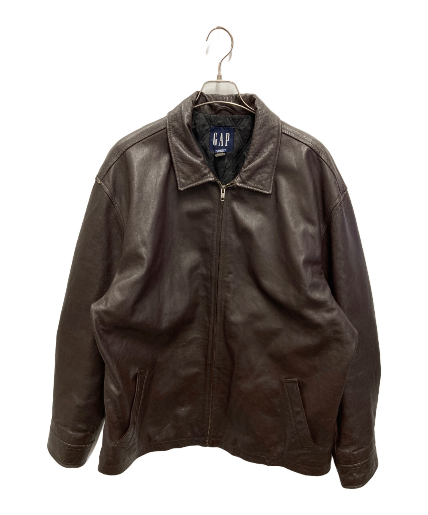 中古・古着通販】OLD GAP (オールドギャップ) 00sレザースイングトップ