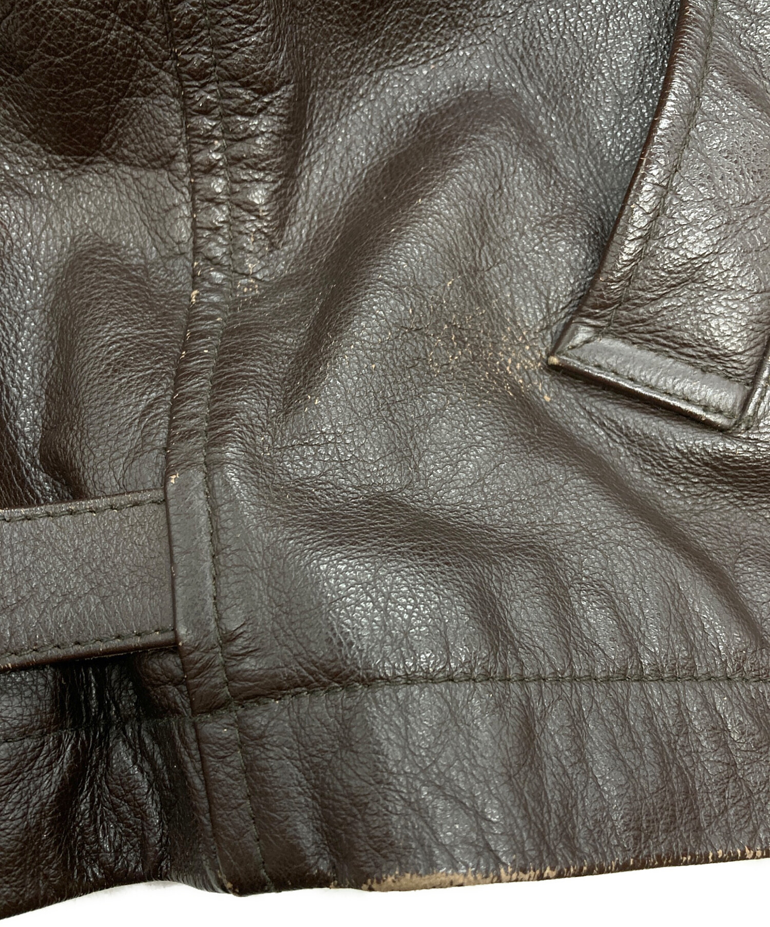 中古・古着通販】OLD GAP (オールドギャップ) 00sレザースイングトップ
