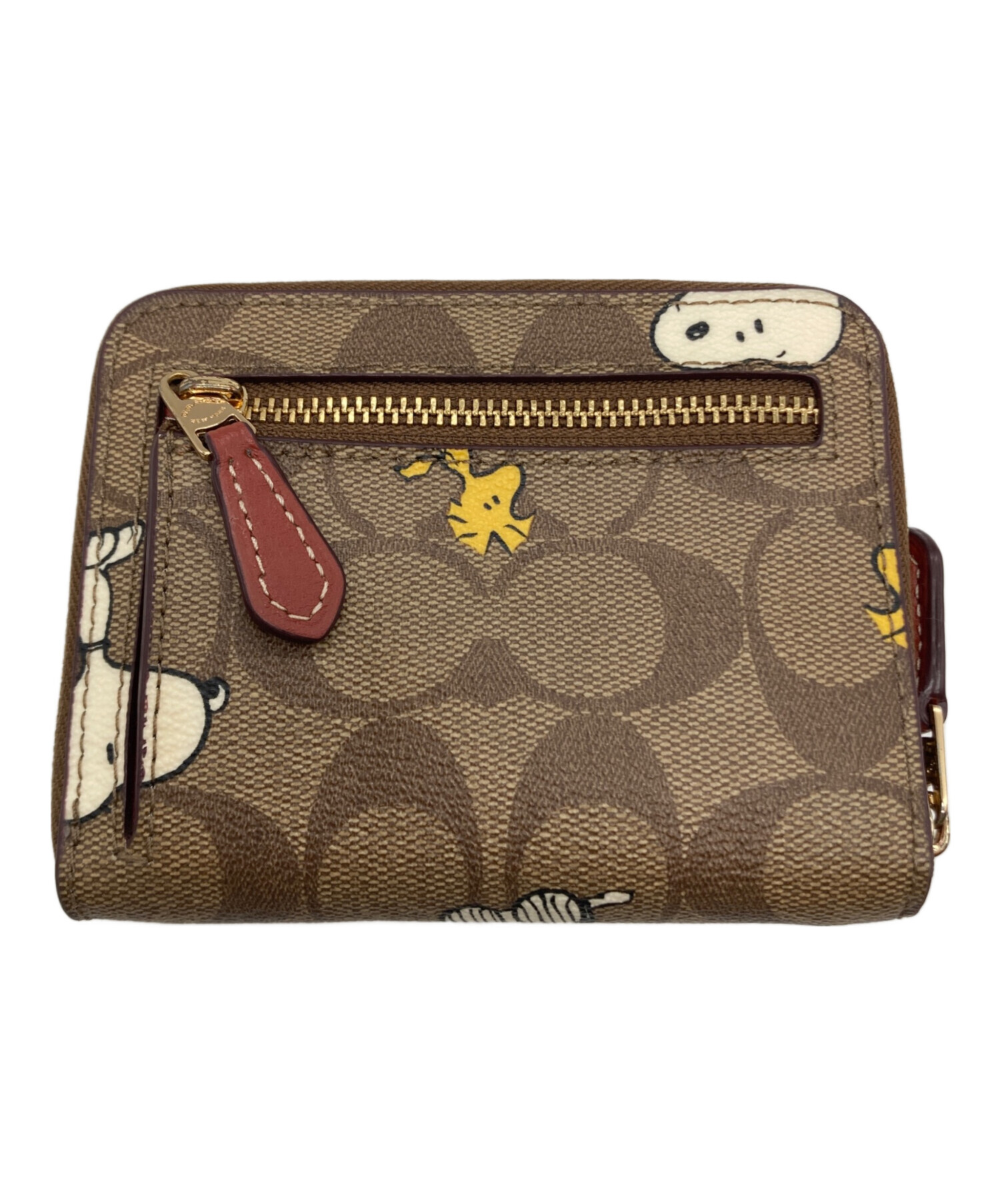 中古・古着通販】COACH (コーチ) PEANUTS (ピーナッツ) 2つ折り財布