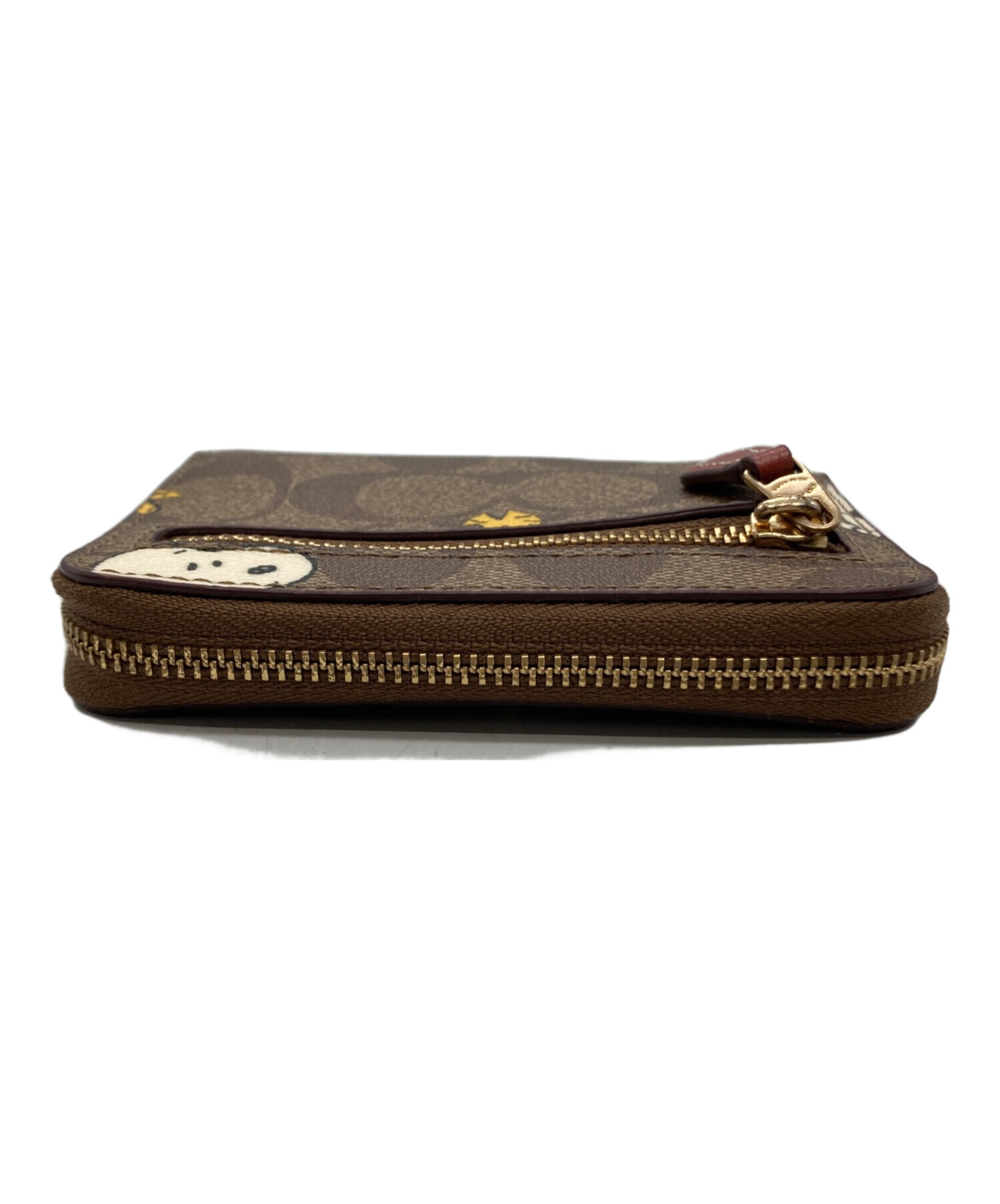 中古・古着通販】COACH (コーチ) PEANUTS (ピーナッツ) 2つ折り財布