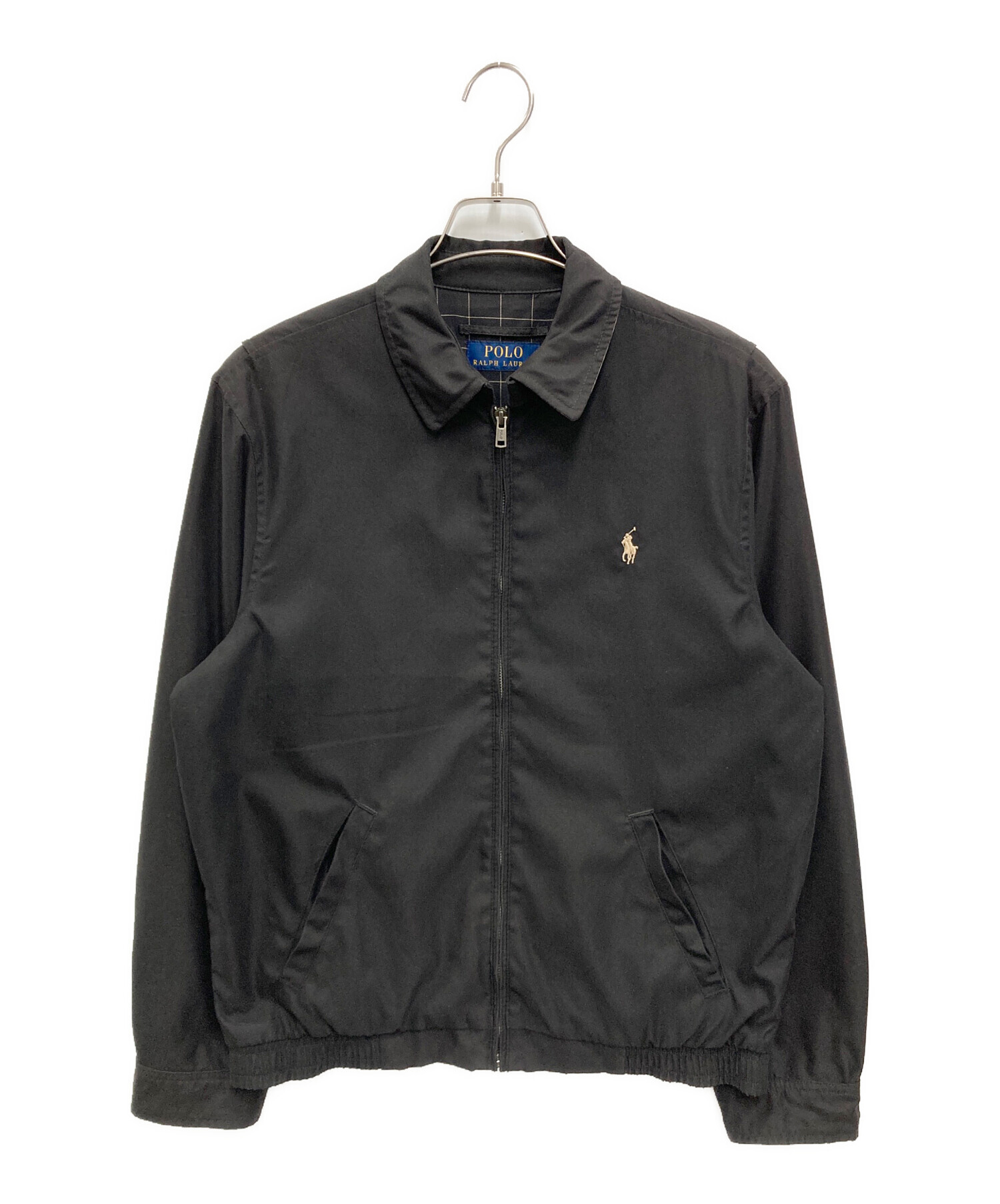 【現行】Ralph Lauren スウィングトップ 同色ポニー ブラック 中古・古着通販】POLO RALPH LAUREN (ポロ・ラルフローレン) ポニー