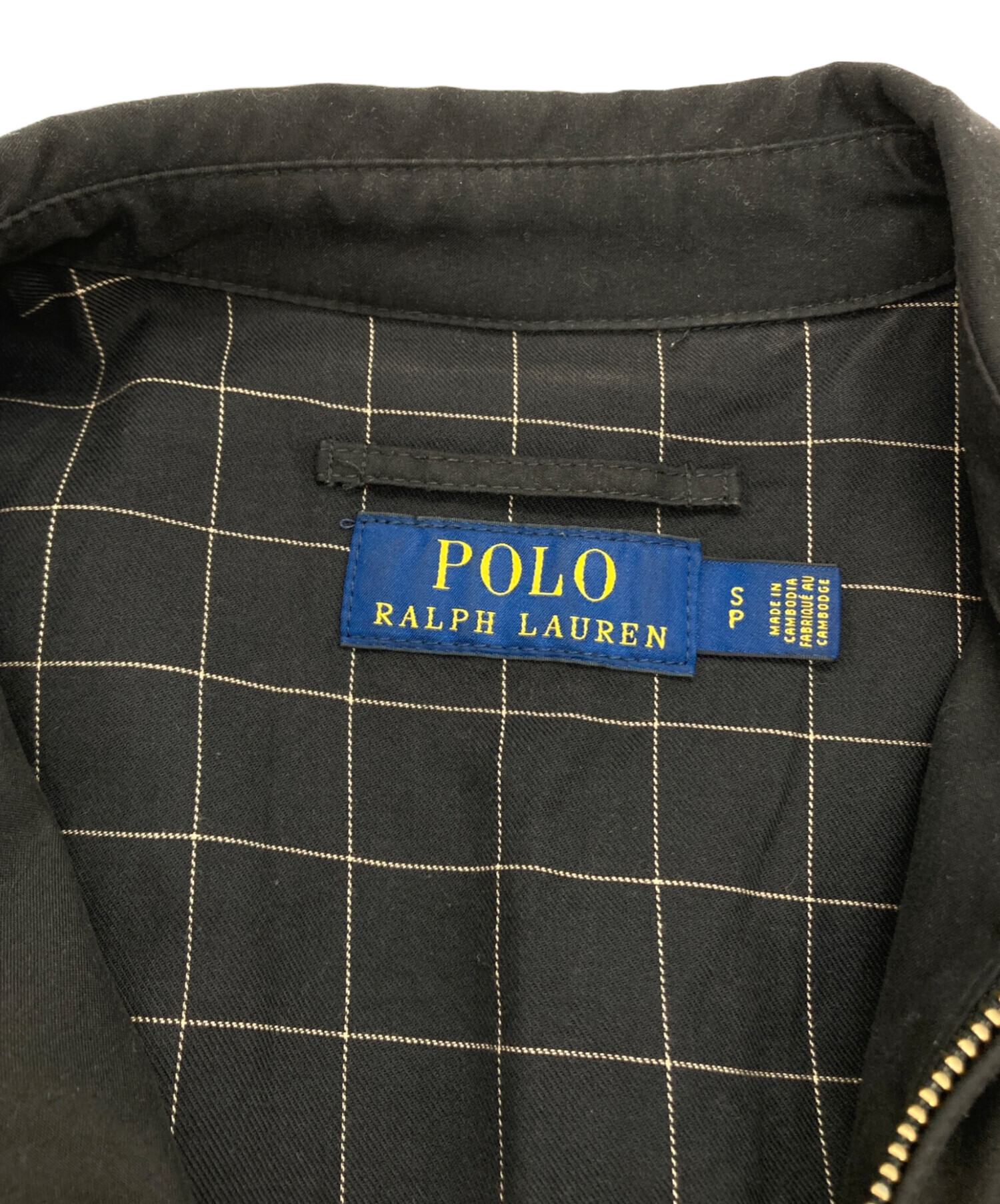 【現行】Ralph Lauren スウィングトップ 同色ポニー ブラック 中古・古着通販】POLO RALPH LAUREN (ポロ・ラルフローレン) ポニー