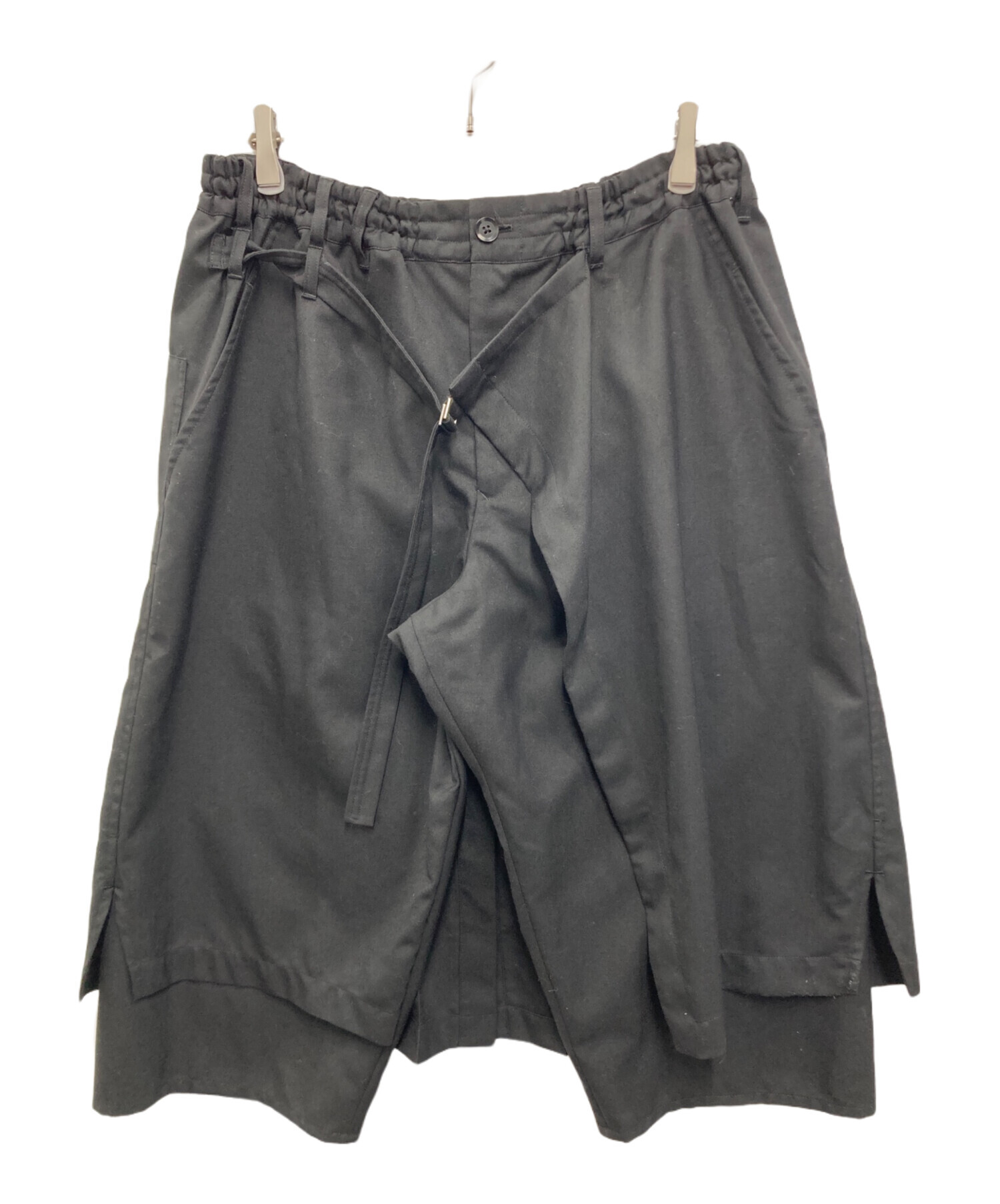 中古・古着通販】GROUND Y (グラウンドワイ) T-W Gabardine Wrap Pants