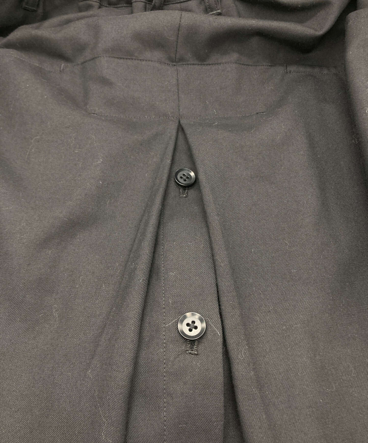 中古・古着通販】GROUND Y (グラウンドワイ) T-W Gabardine Wrap Pants