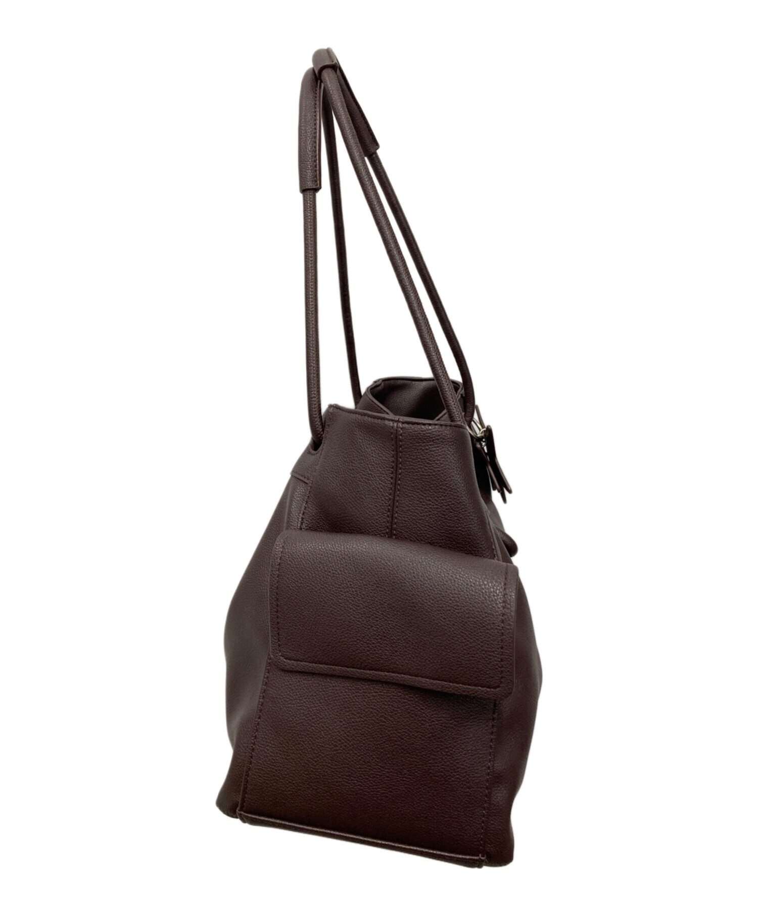 中古・古着通販】ECoDAY (エコデイ) Cozy Drawstring Bag ブラウン