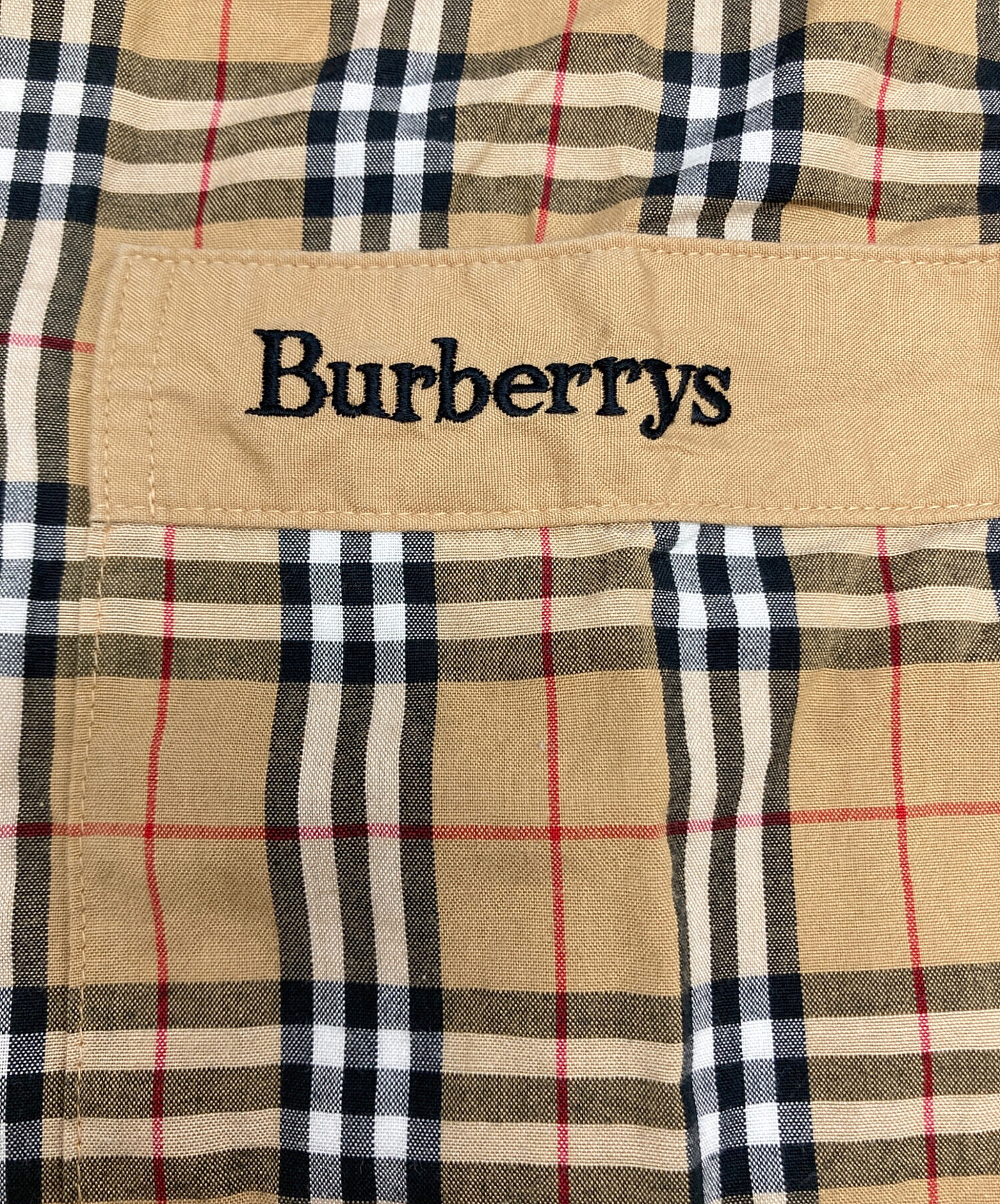 中古・古着通販】Burberry's (バーバリーズ) ノバチェック半袖シャツ