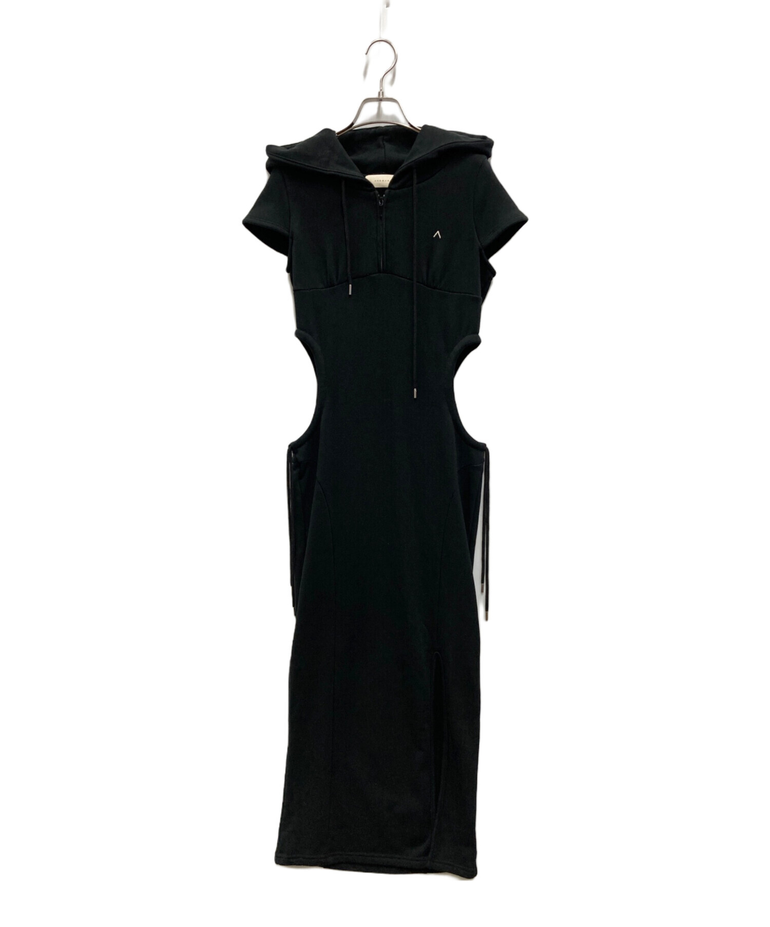 ワンピース andmary Emily slit dress black 中古・古着通販】ANDMARY (アンドマリー) Emily slit dress ブラック
