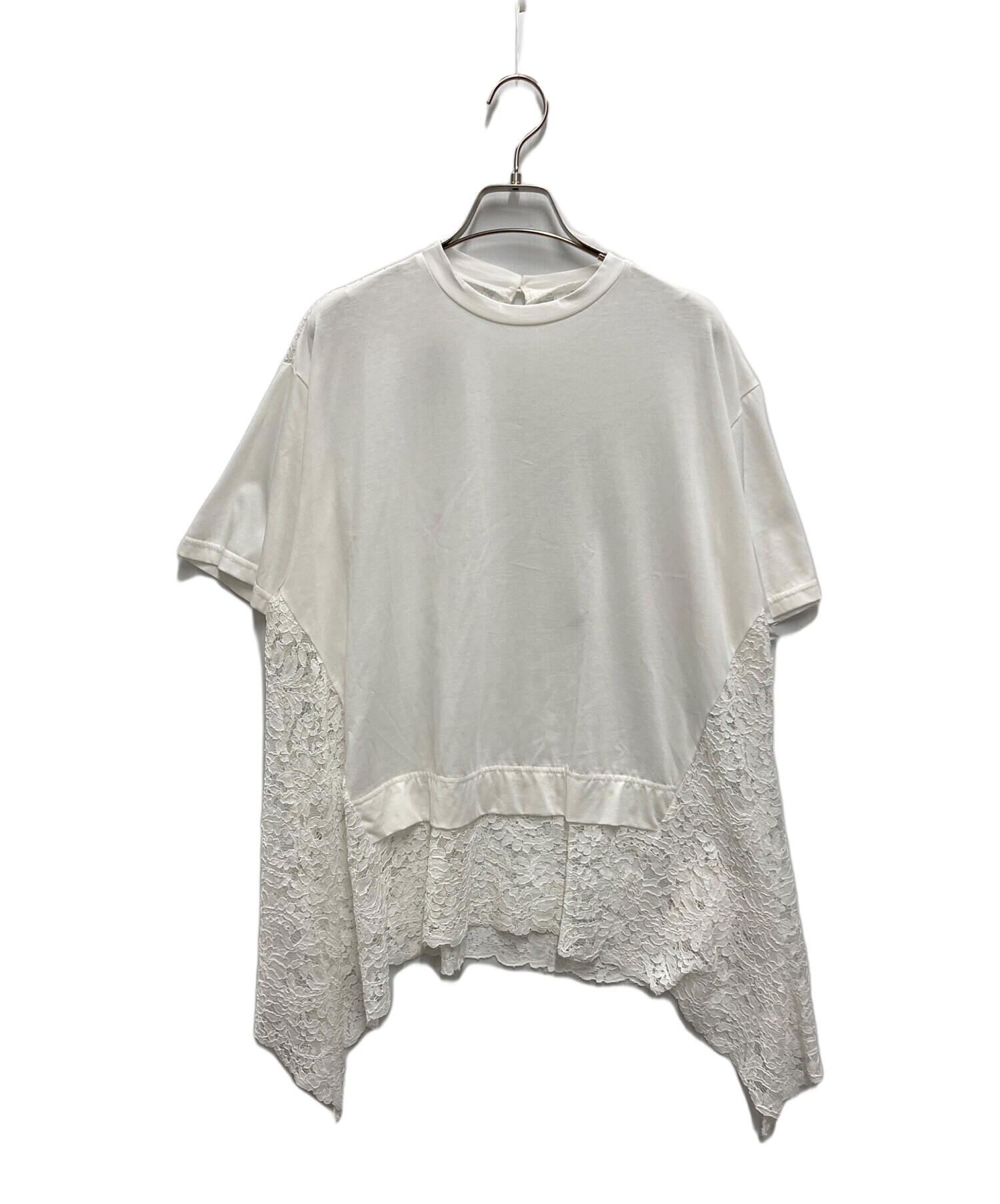 中古・古着通販】cygne (シーニュ) バックレーストップス Jos ホワイト