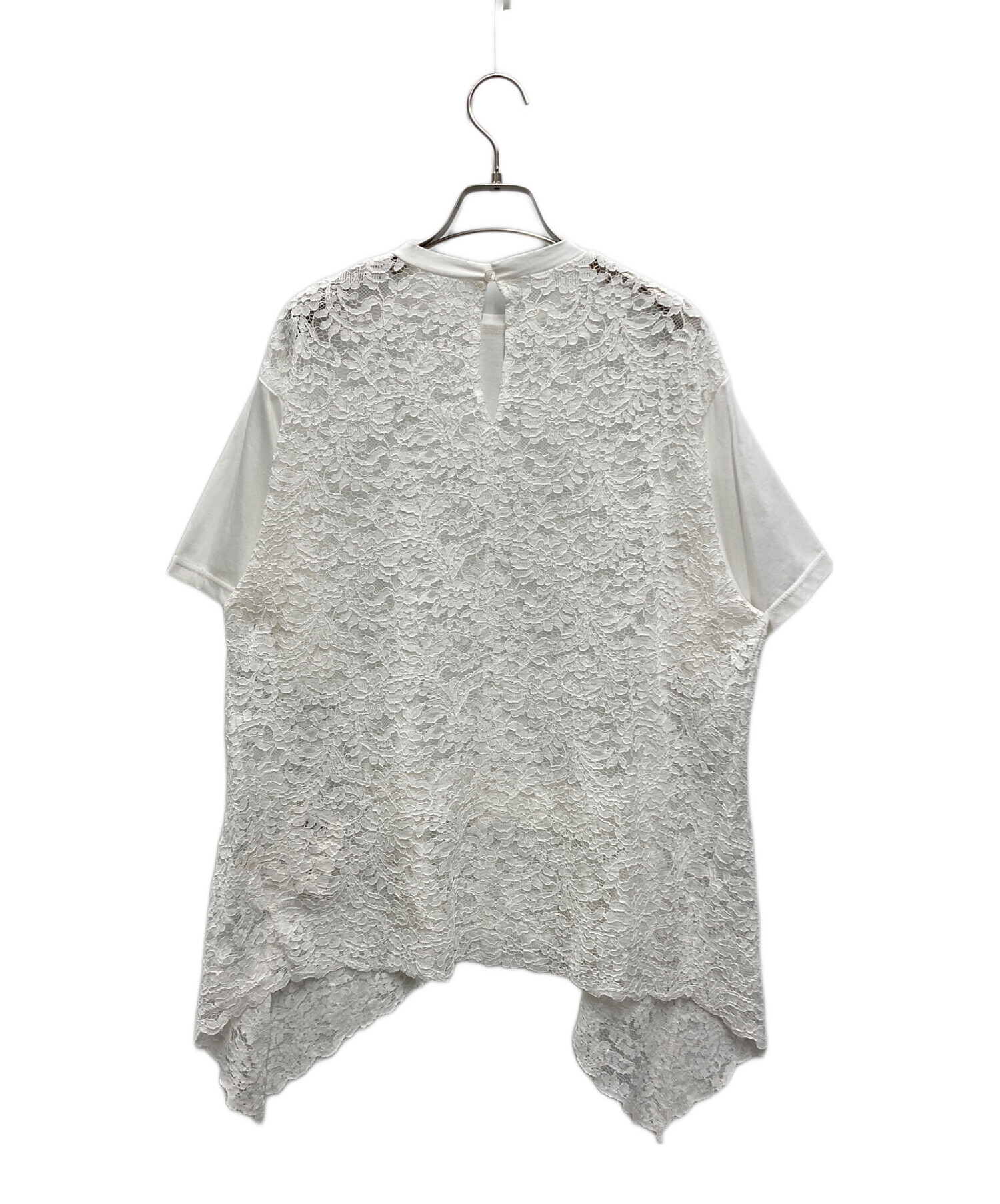 中古・古着通販】cygne (シーニュ) バックレーストップス Jos ホワイト