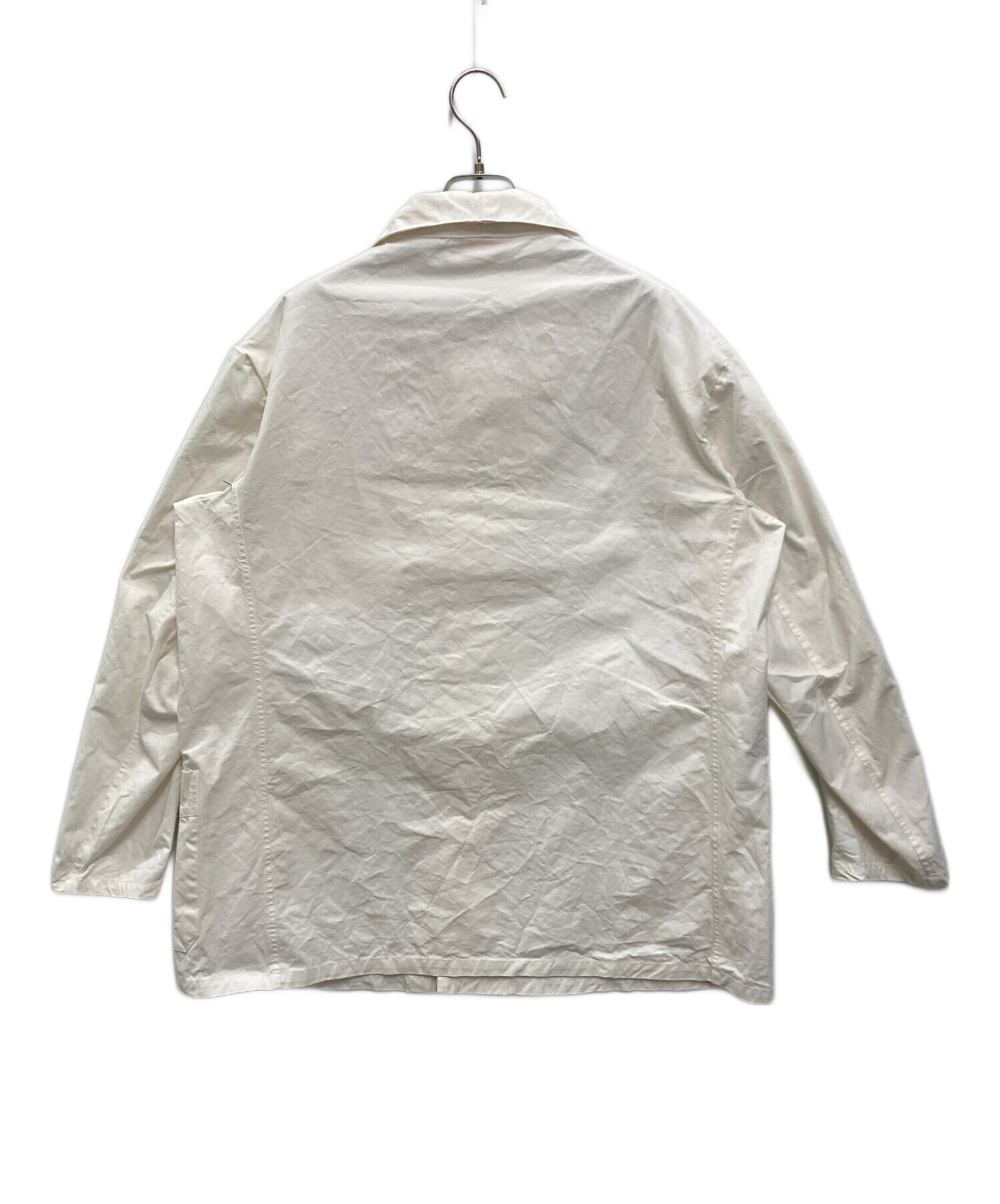 中古・古着通販】USED (ユーズド) コットンカバーオール ホワイト