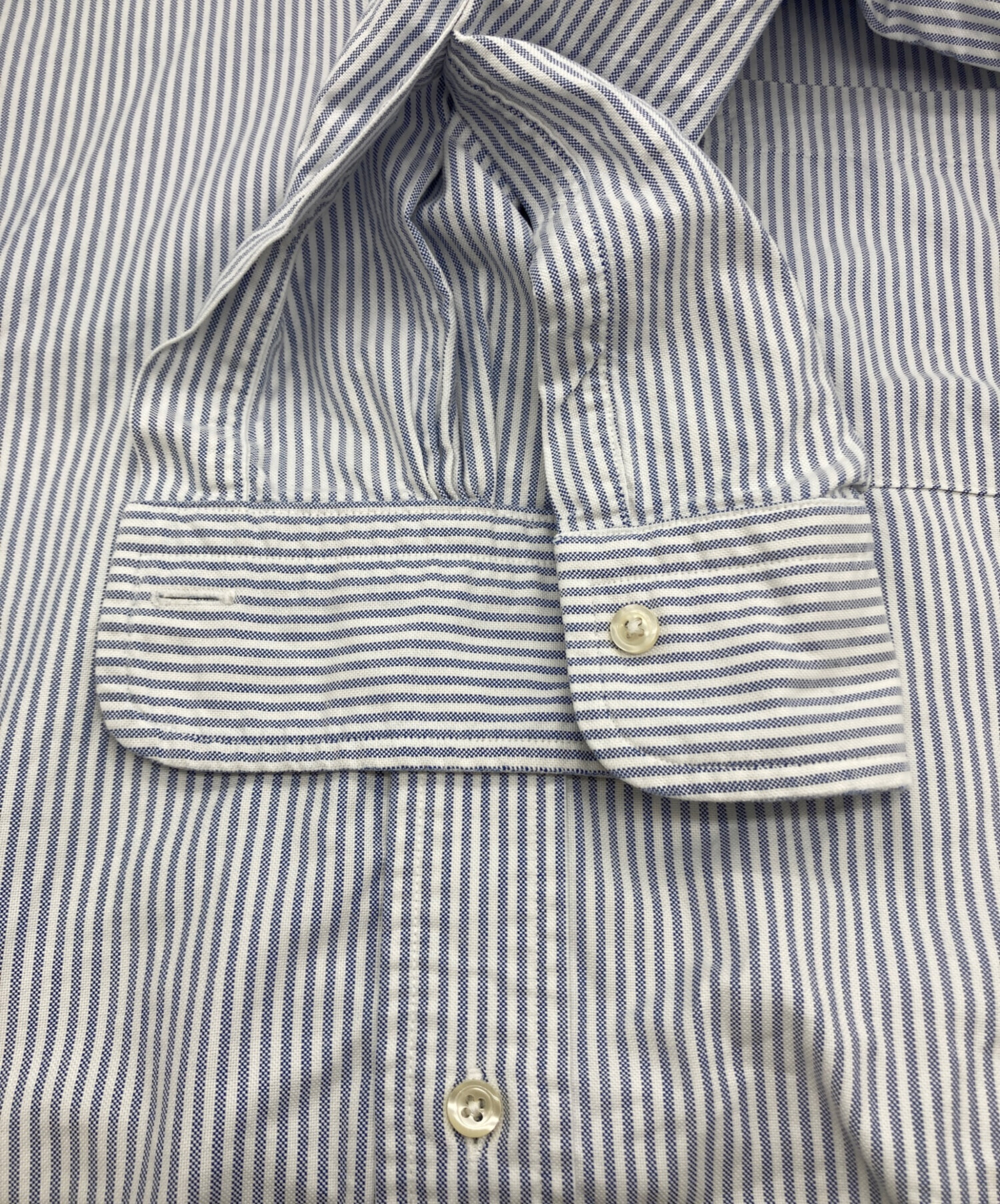 値下げ受付中✨ Brooks Brothers Makers ストライプシャツ 中古・古着通販】BROOKS BROTHERS (ブルックスブラザーズ) Makers