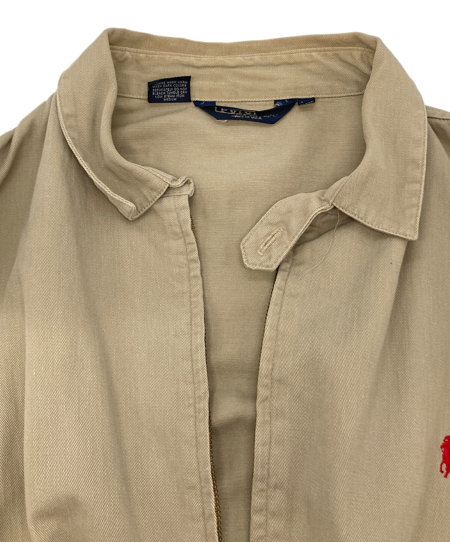 Polo by Ralph Lauren スウィングトップ ベージュ XL 中古・古着通販】POLO RALPH LAUREN (ポロ・ラルフローレン) スイング