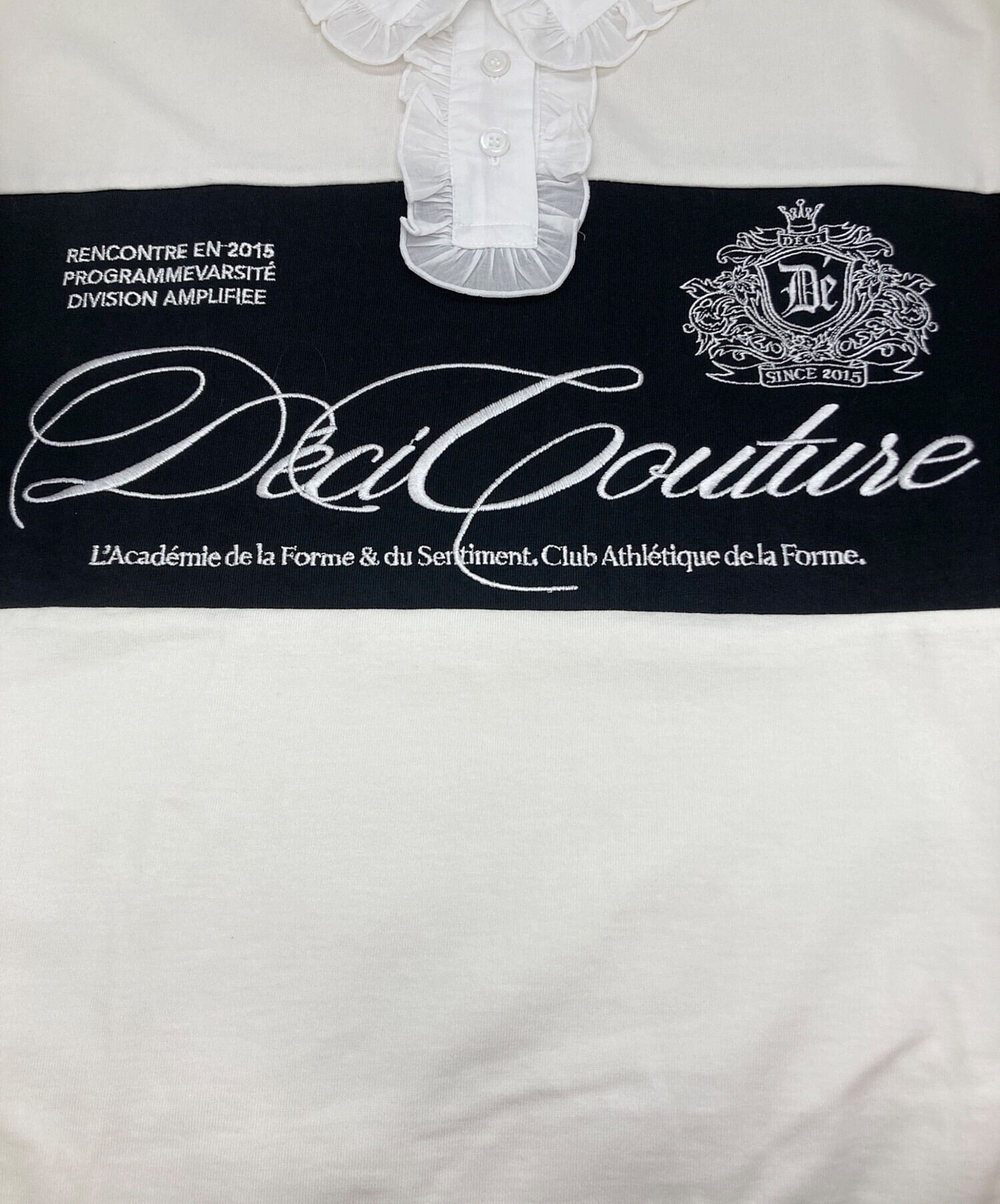 中古・古着通販】Deci Couture (デシクチュール) Logo Embroidery Two