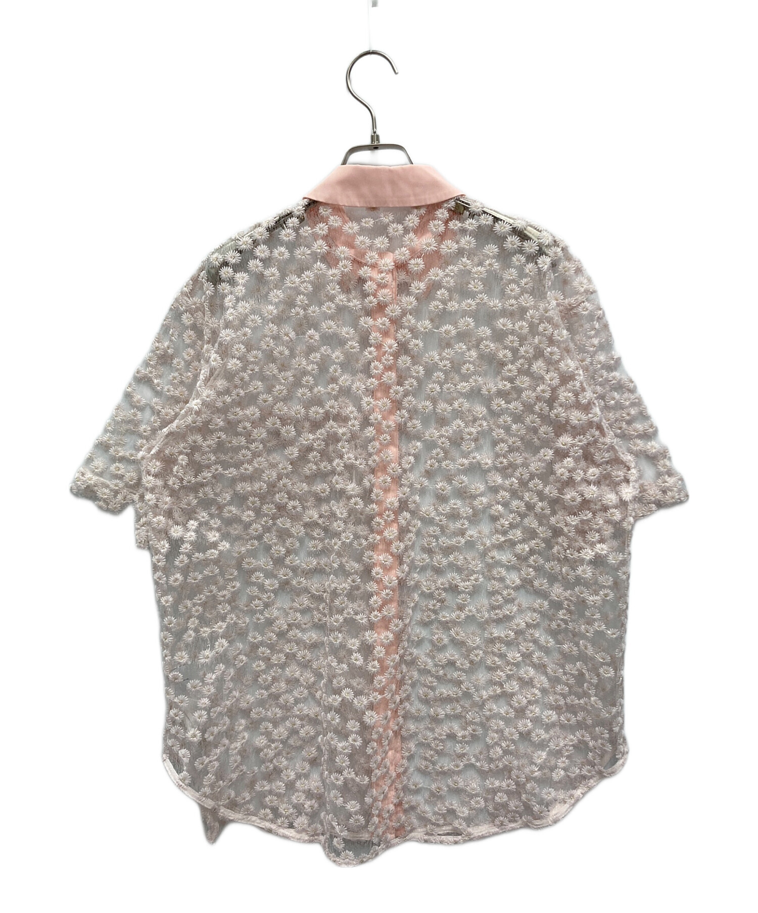 中古・古着通販】bow.a (ボウ・エー) FLORET BLOUSE ピンク サイズ