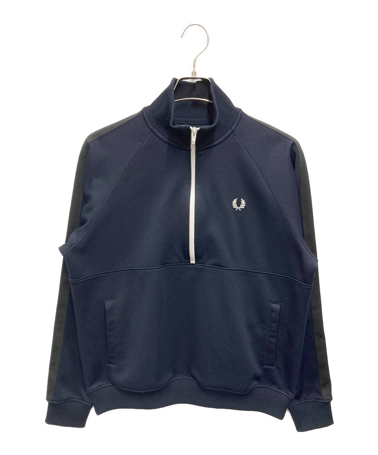 中古・古着通販】FRED PERRY (フレッドペリー) ハーフジップスウェット
