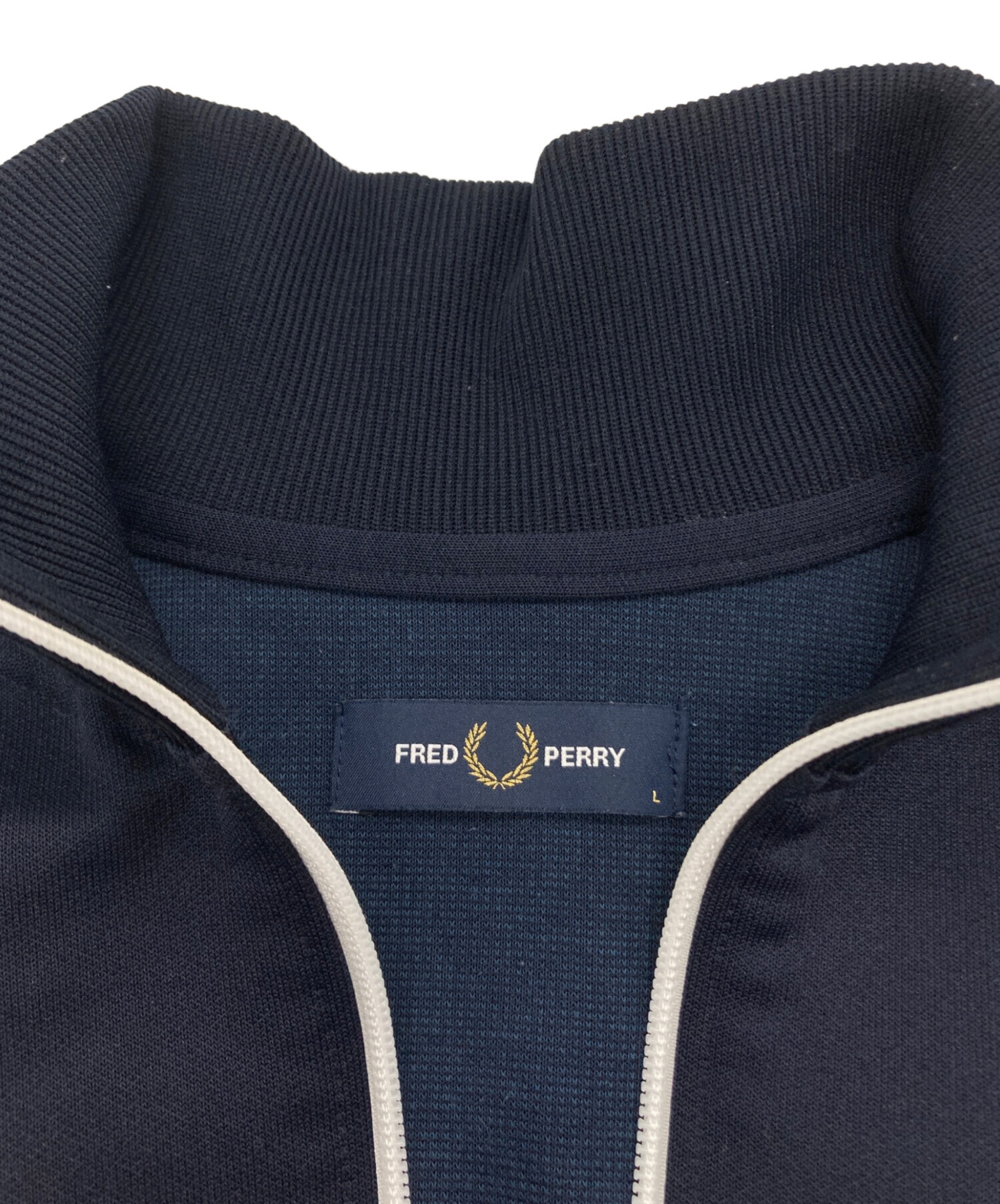 中古・古着通販】FRED PERRY (フレッドペリー) ハーフジップスウェット