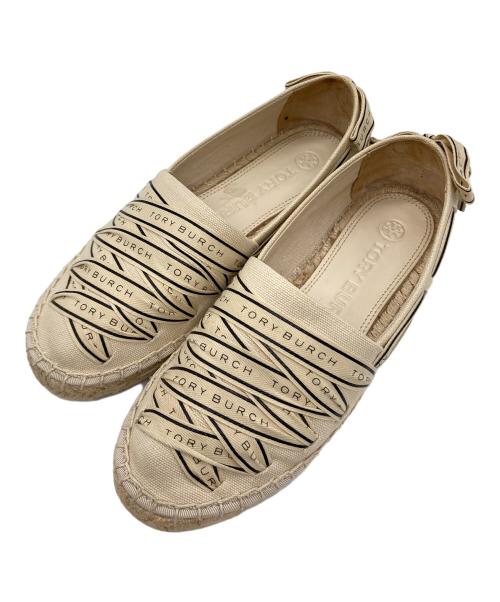 中古・古着通販】TORY BURCH (トリーバーチ) エスパドリーユ ベージュ