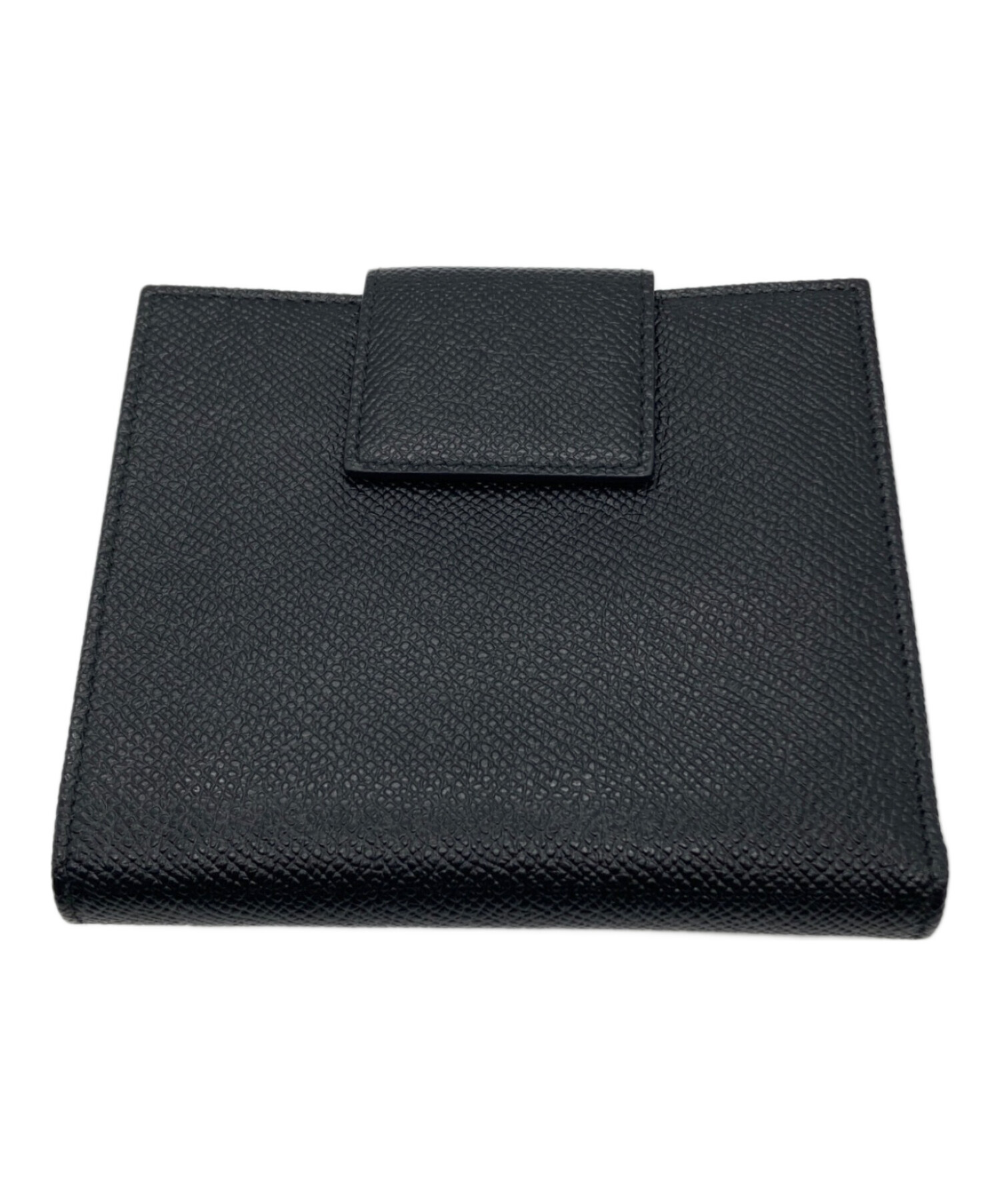 未使用級✨BVLGARI コンパクトウォレット 三つ折り財布　ロゴクリップ 中古・古着通販】BVLGARI (ブルガリ) ロゴクリップ コンパクト