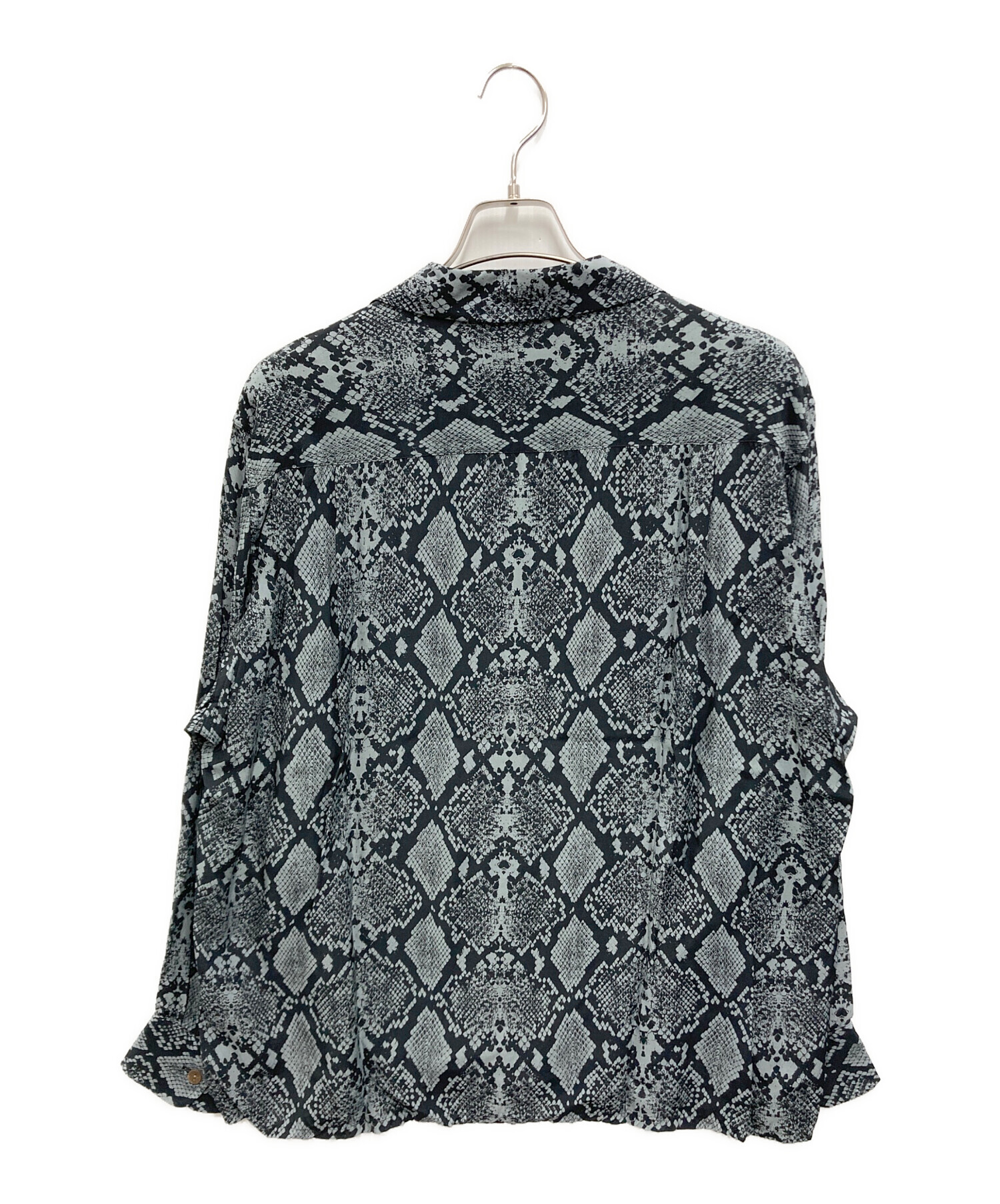 中古・古着通販】WACKO MARIA (ワコマリア) PYTHON OPEN COLLAR SHIRT