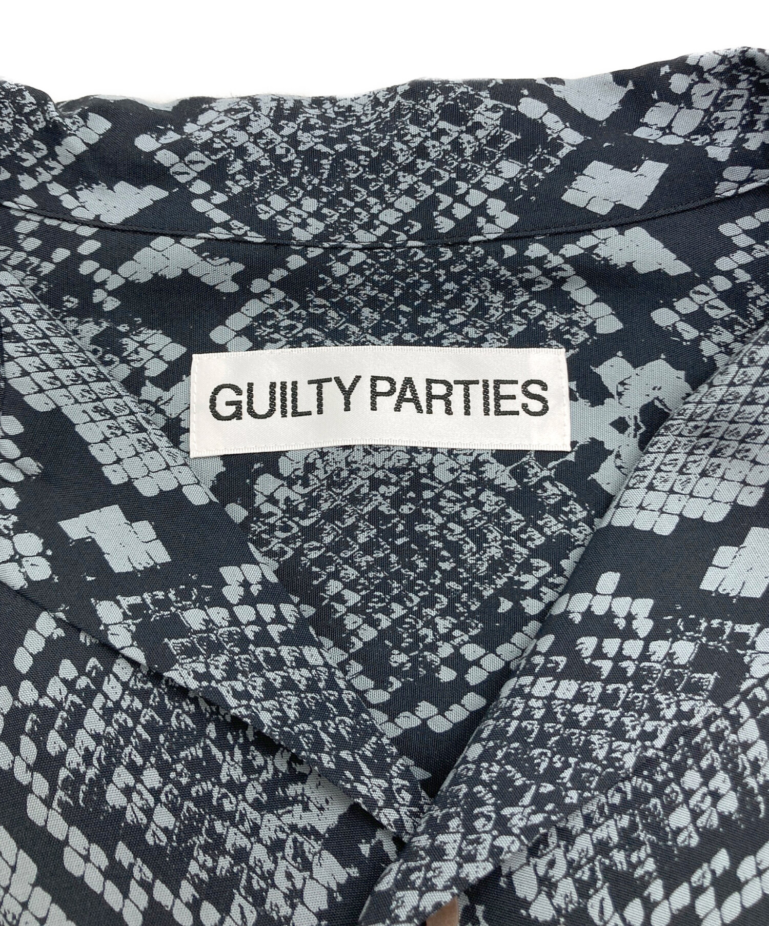 中古・古着通販】WACKO MARIA (ワコマリア) PYTHON OPEN COLLAR SHIRT