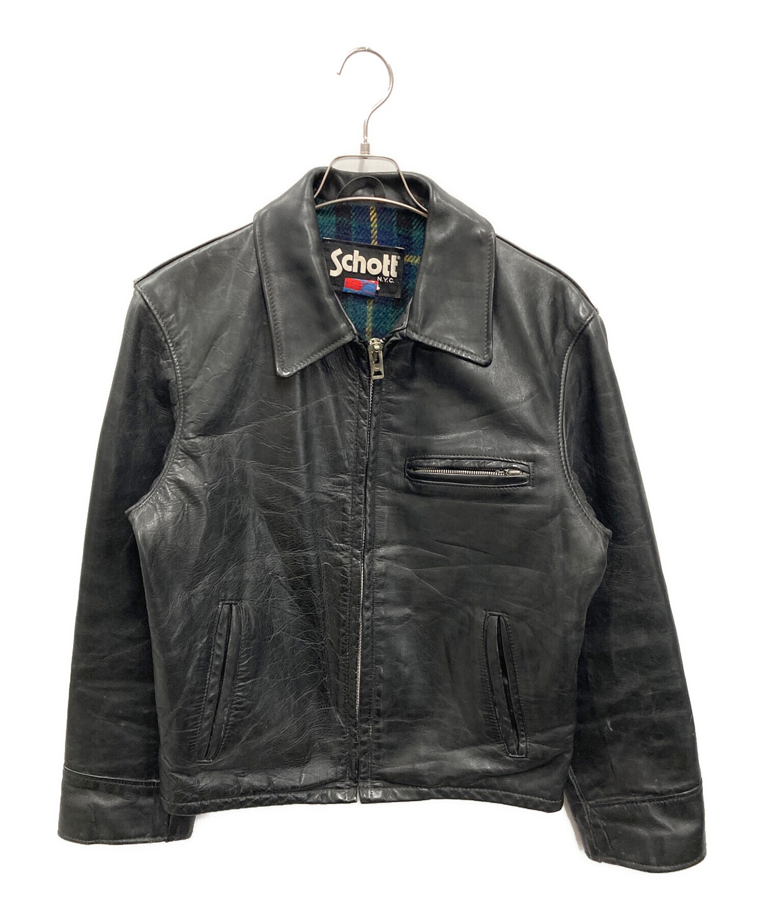 中古・古着通販】Schott (ショット) 【古着】シングルライダース