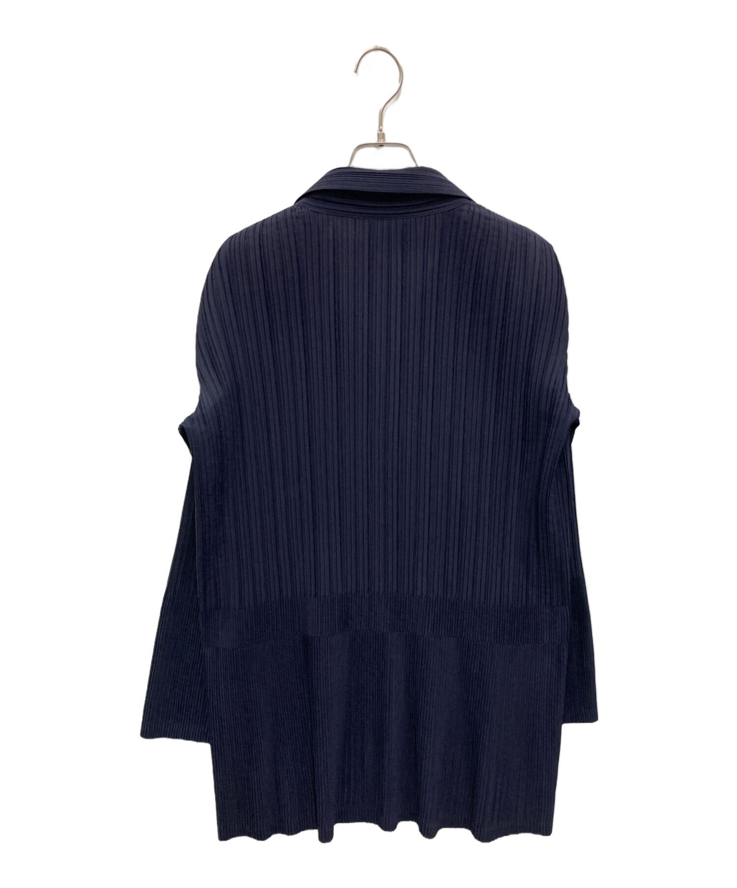 中古・古着通販】ISSEY MIYAKE (イッセイミヤケ) プリーツシャツ