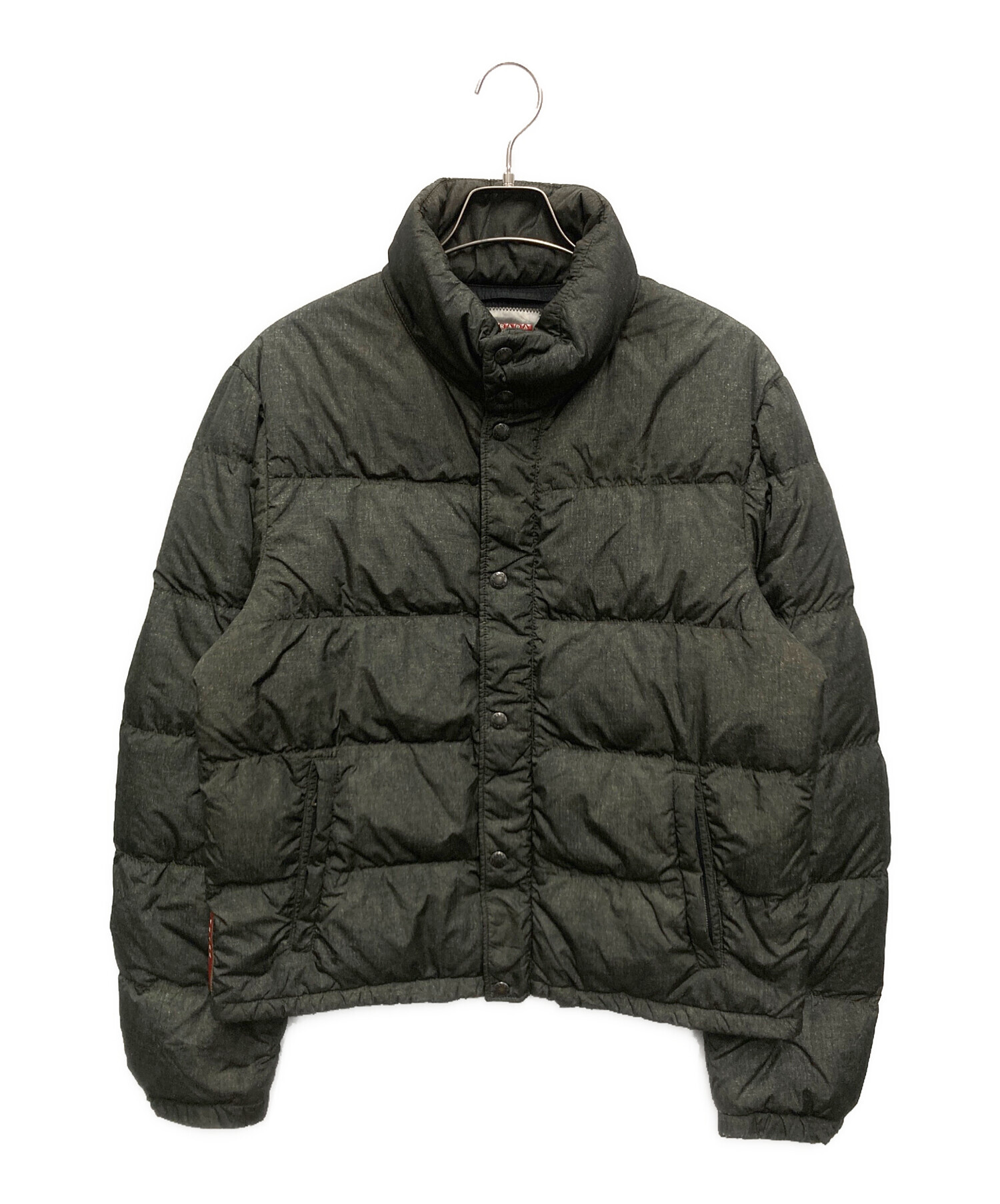 じ*す様 Prada sports ダウンジャケット 中古・古着通販】PRADA SPORTS (プラダスポーツ) デニム転写プリント