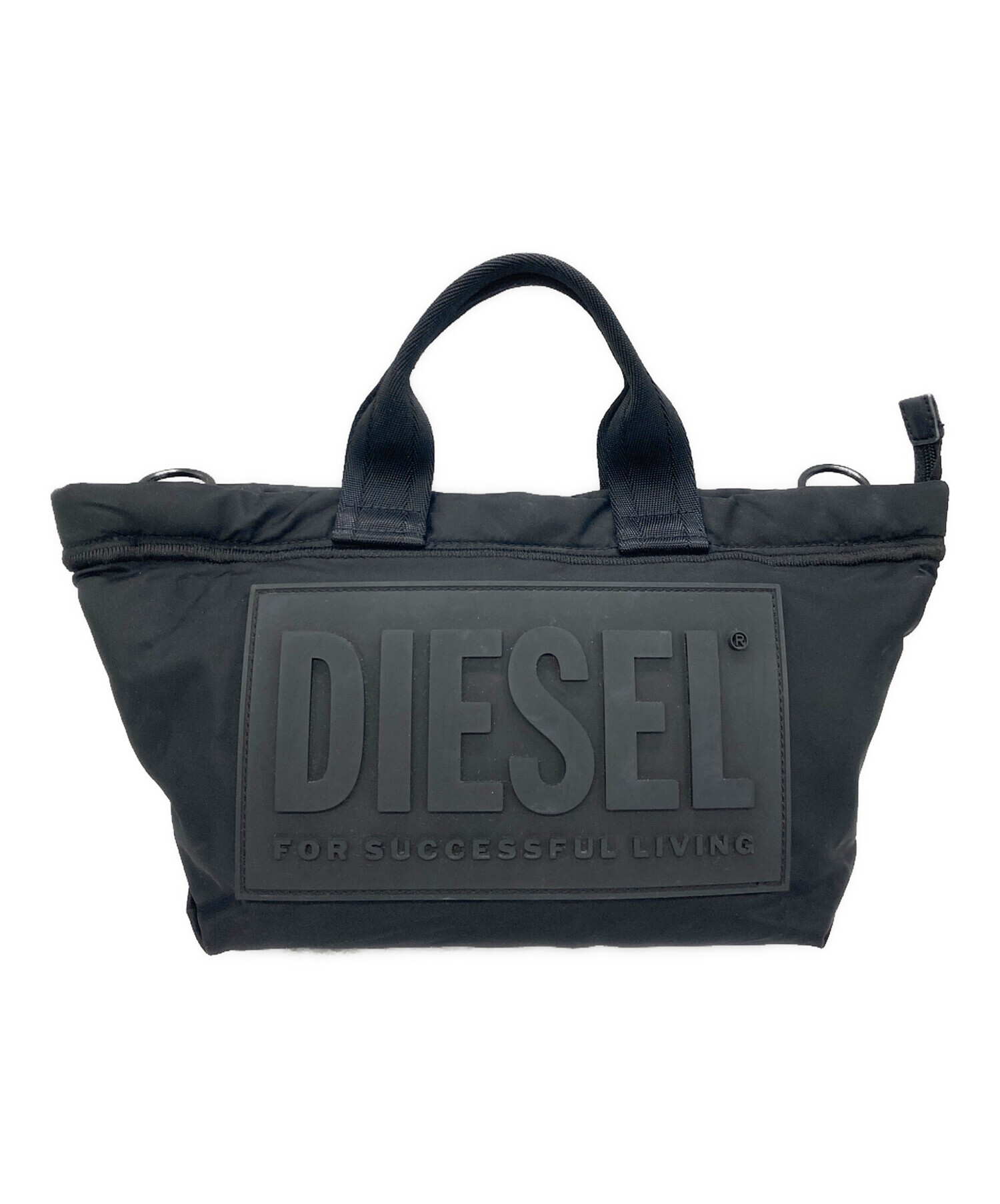 中古・古着通販】DIESEL (ディーゼル) 2WAYショルダーバッグ ブラック 