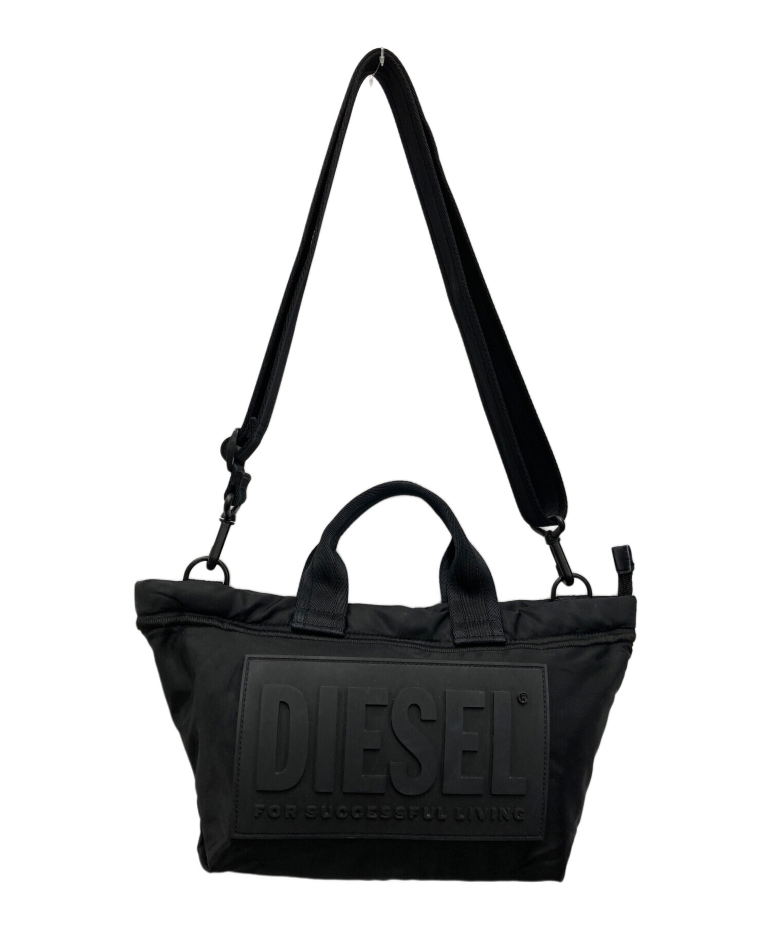 中古・古着通販】DIESEL (ディーゼル) 2WAYショルダーバッグ ブラック